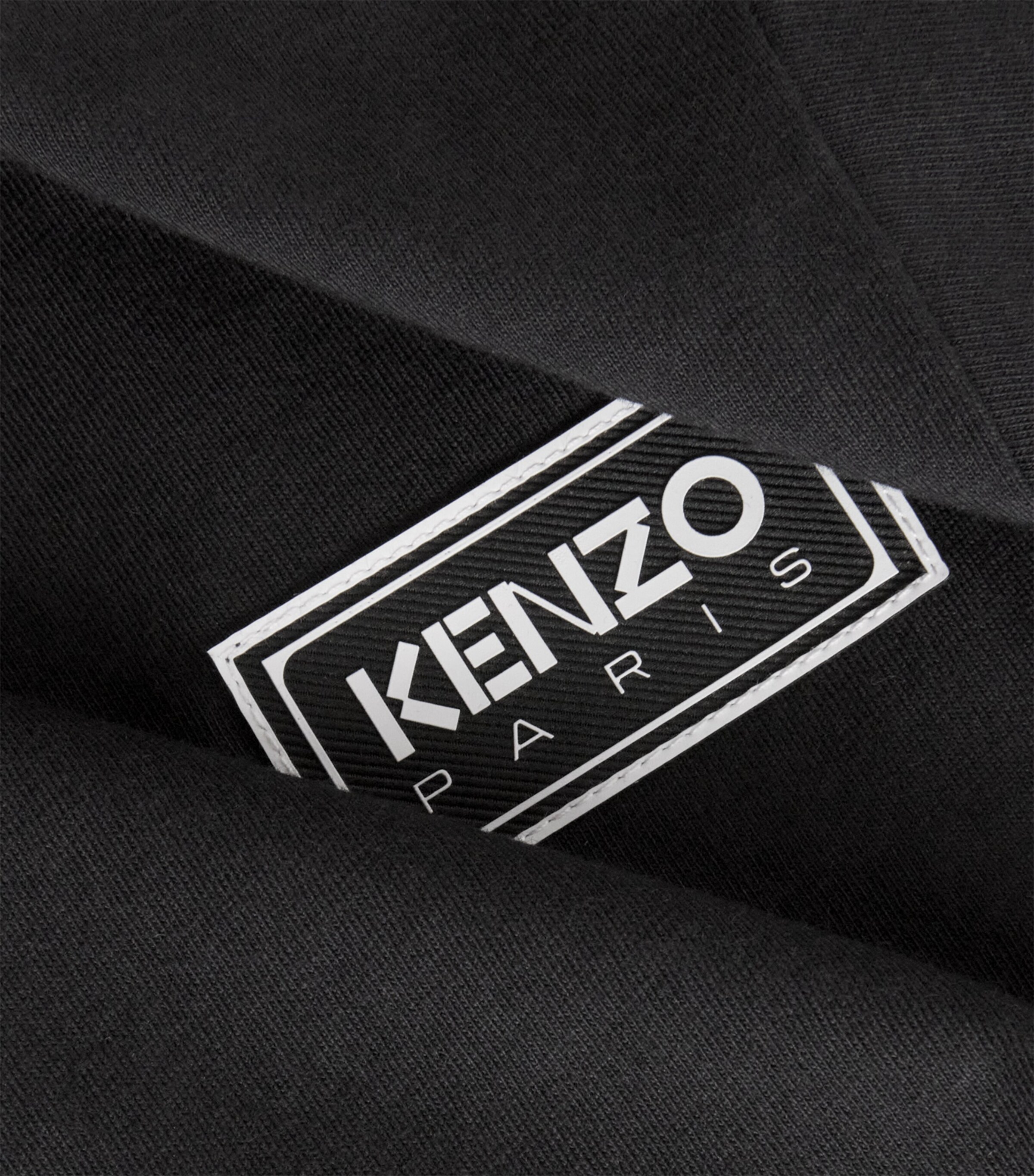 Cotton Rubber-Logo T-Shirt (2-14 Years) BLACK Image 3