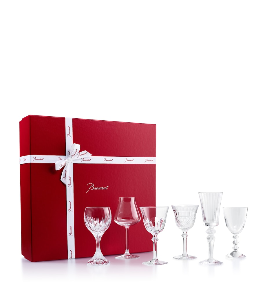 Set of 6 Coffret Wine Therapy Wine Glasses CLEAR Image 2
