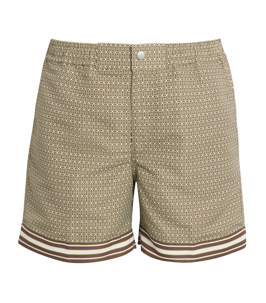 Printed Lucena Swimshorts LIGHT BROWN-21 Image 1