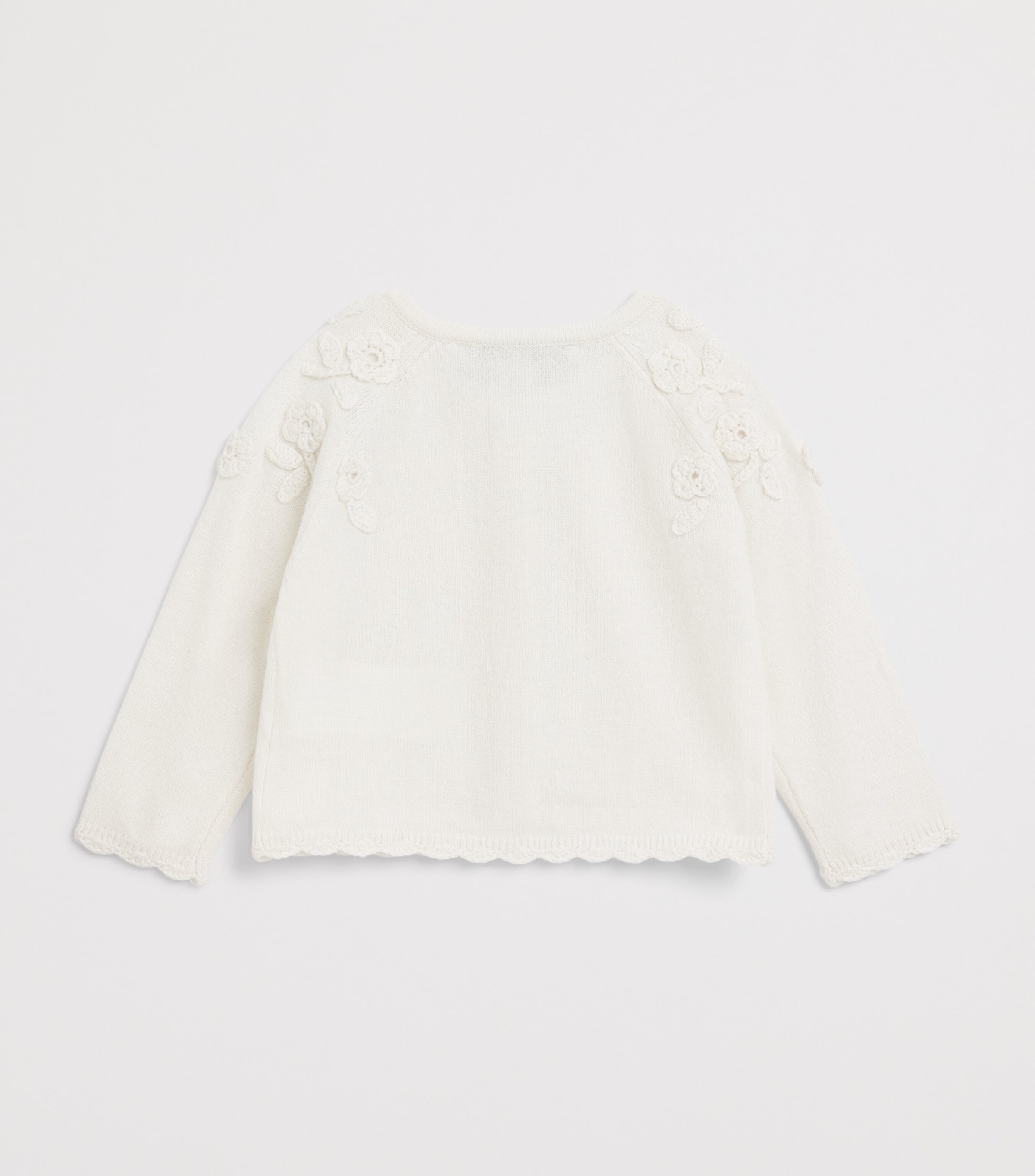 Tartine et Chocolat Peony Embroidered Cardigan (3 Months-4 Years) Image 2