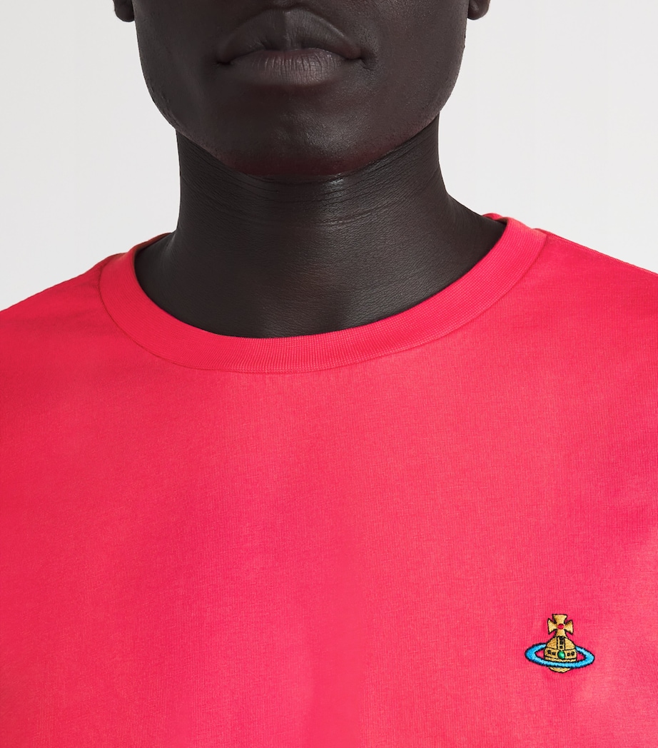 Organic Cotton Orb T-Shirt H403 TOMATO RED Image 6