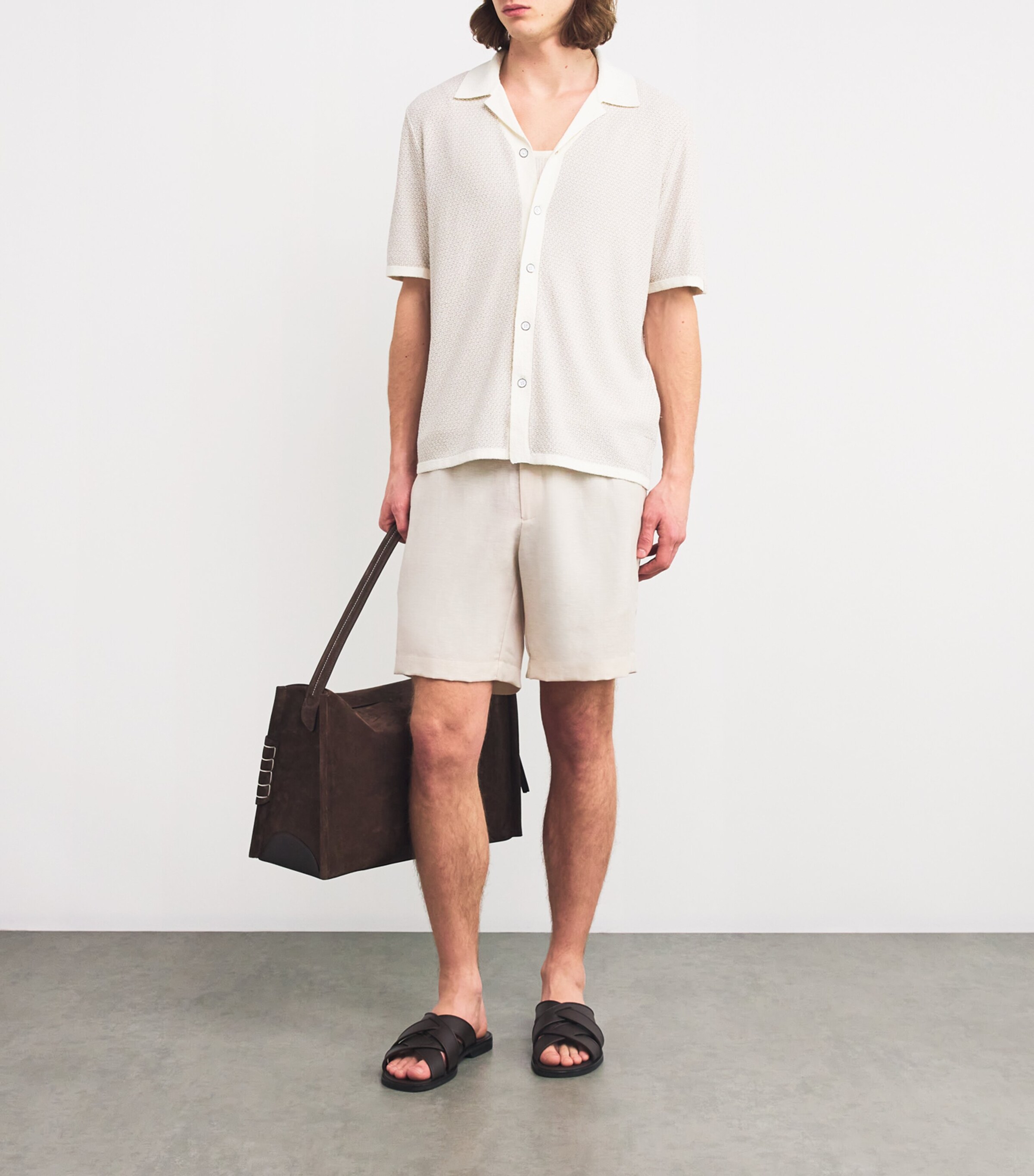 Short-Sleeve Avery Shirt IVORY Image 2