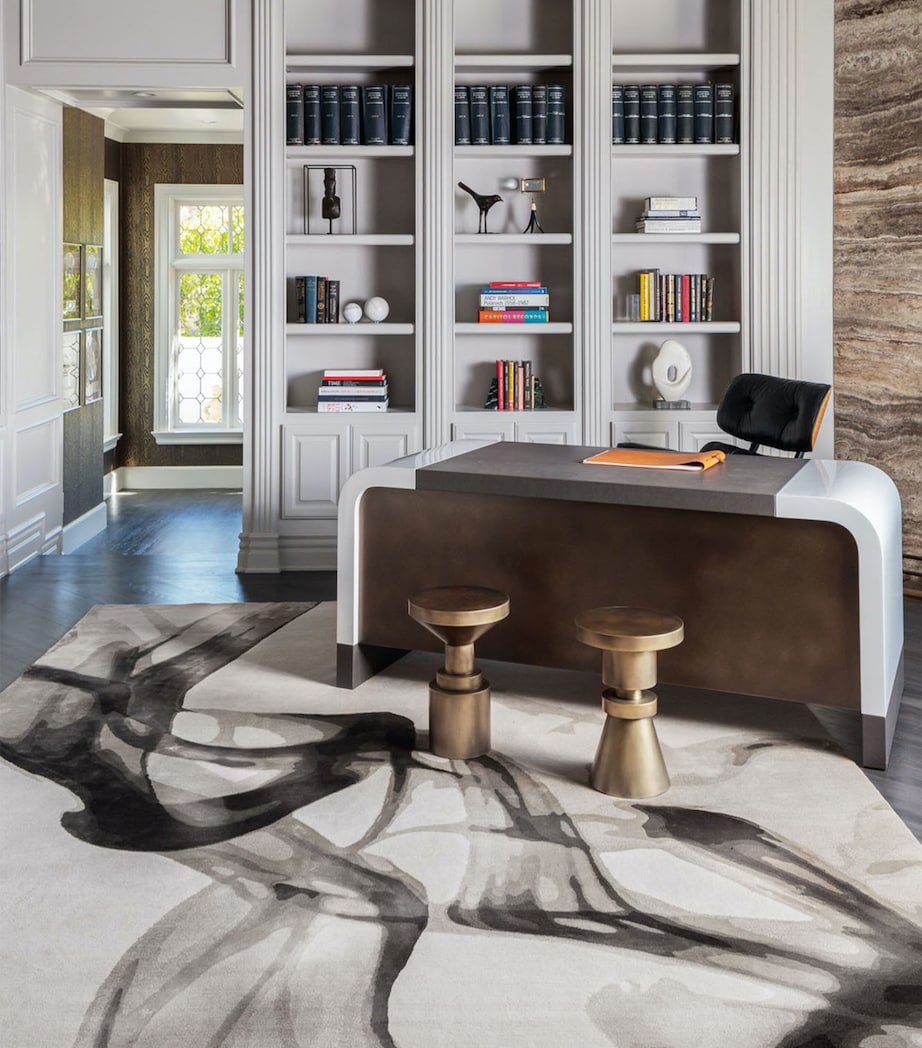 x Adam Hunter Smoke Rug (3.05m x 2.44m) GREY Image 2