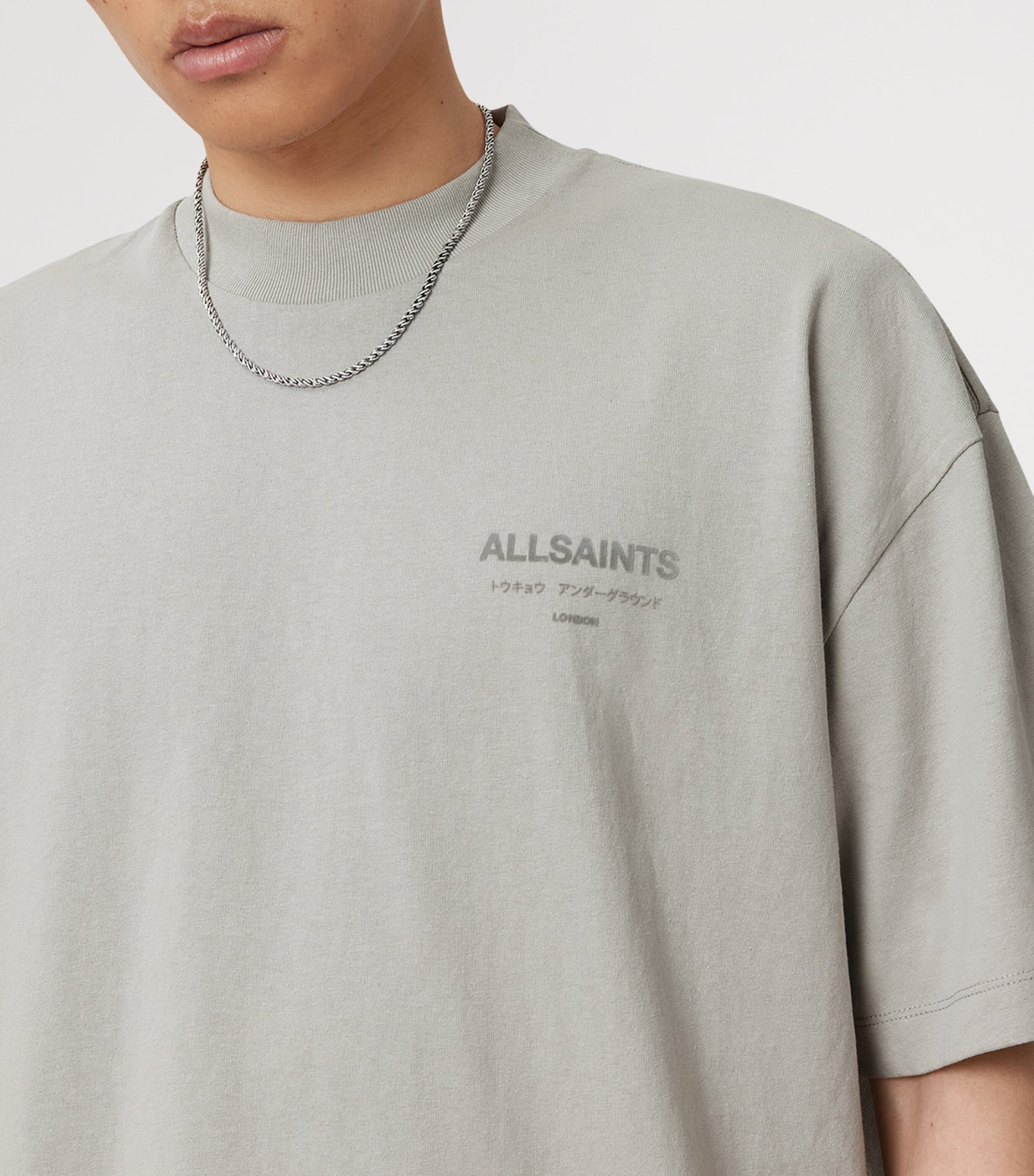 Organic Cotton Xander T-Shirt CARBON GREY Image 2