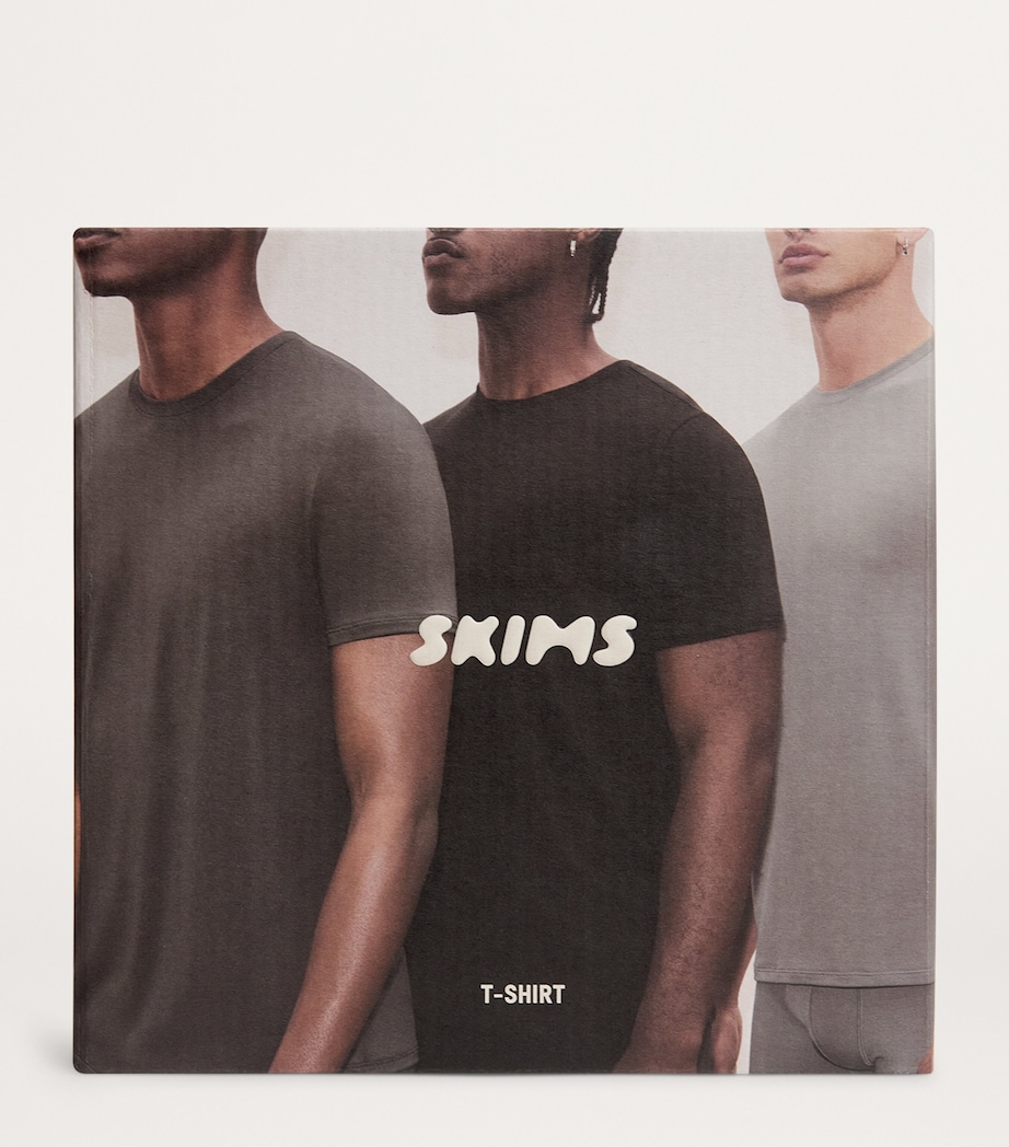 Stretch T-Shirt (Pack of 3) OBSIDIAN Image 4