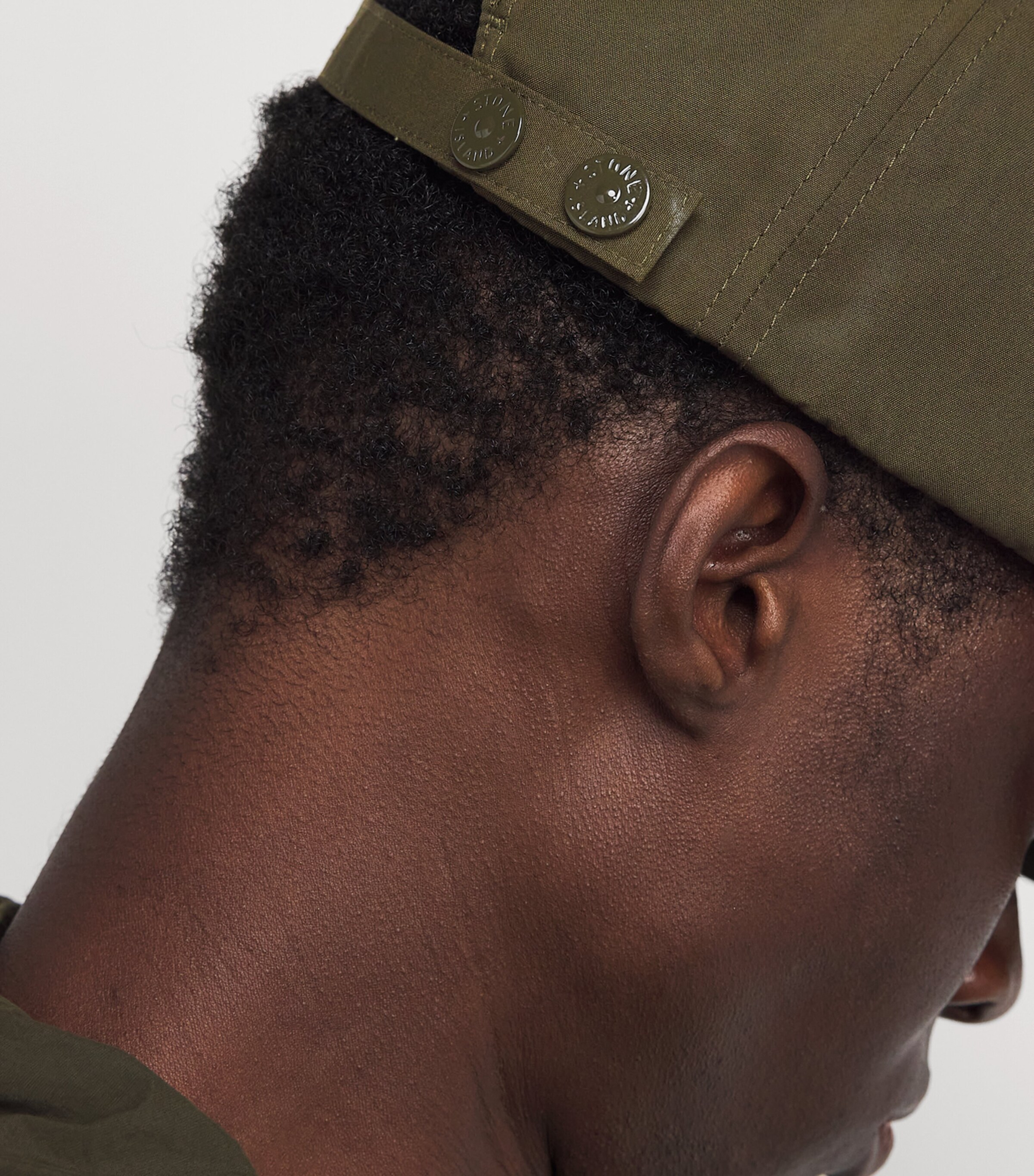 Stone Island Cotton Ghost Baseball Cap Image 4
