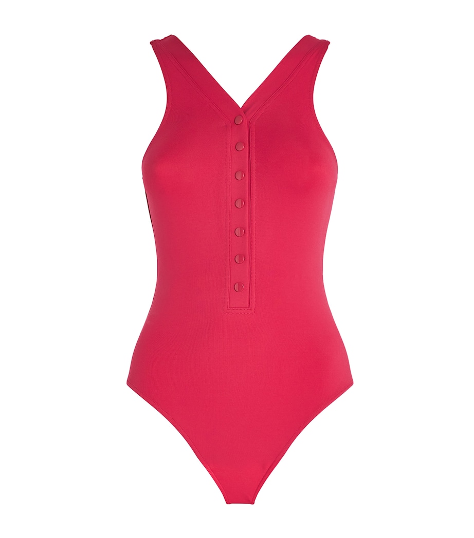 V-neck Icône Swimsuit CORAIL E25 Image 1