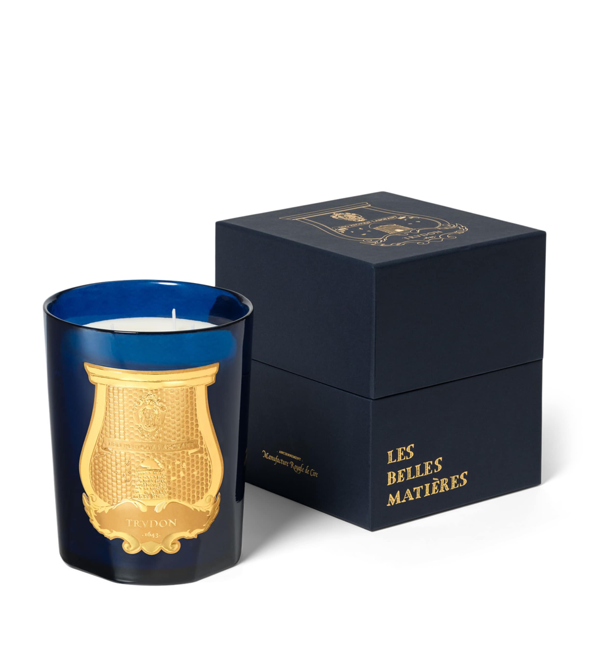 Les Belles Matières Reggio Candle (800g) BLUE Image 1