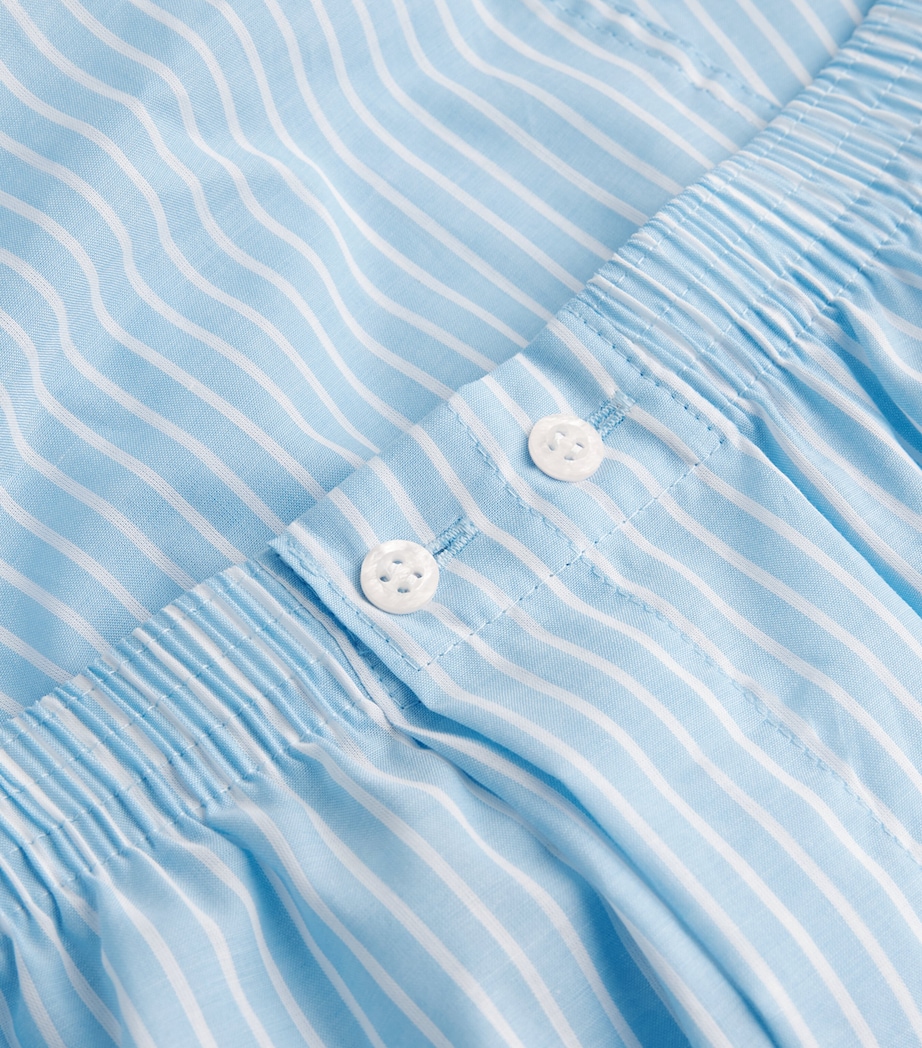 Cotton Traditional Boxers 021 BLUE Image 5