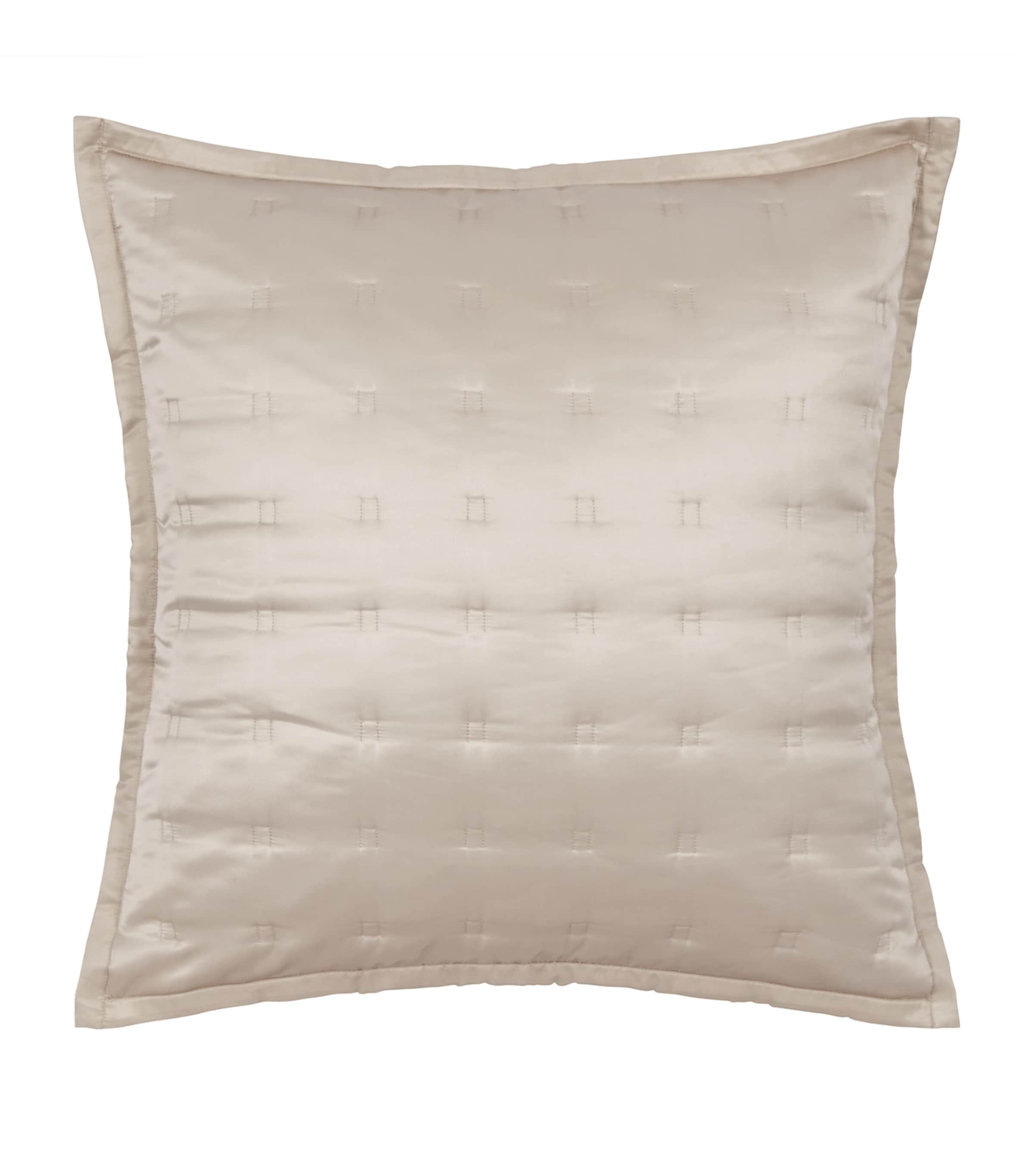 Gingerlily Silk Windsor Square Cushion (65cm x 65cm) Blush Image 1