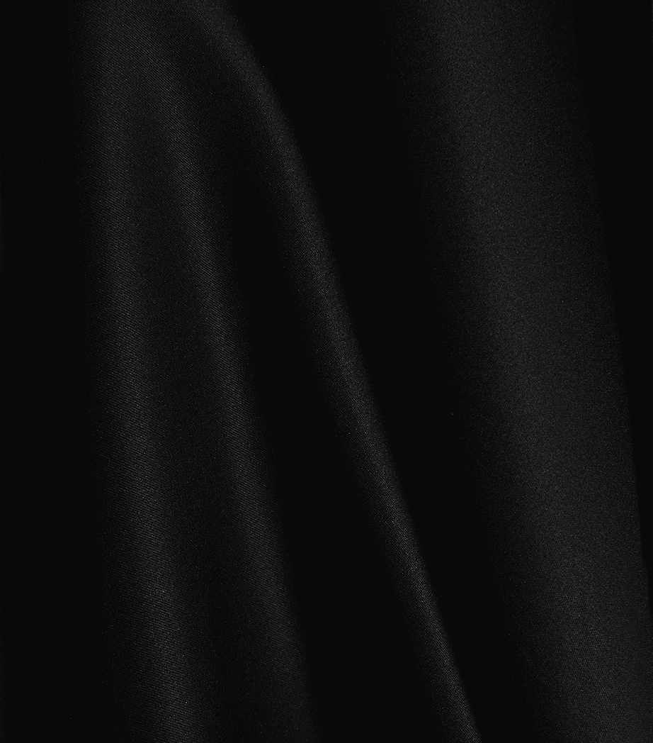 Schiaparelli Womens Silk Bijoux Shirt Dress Black Image 7