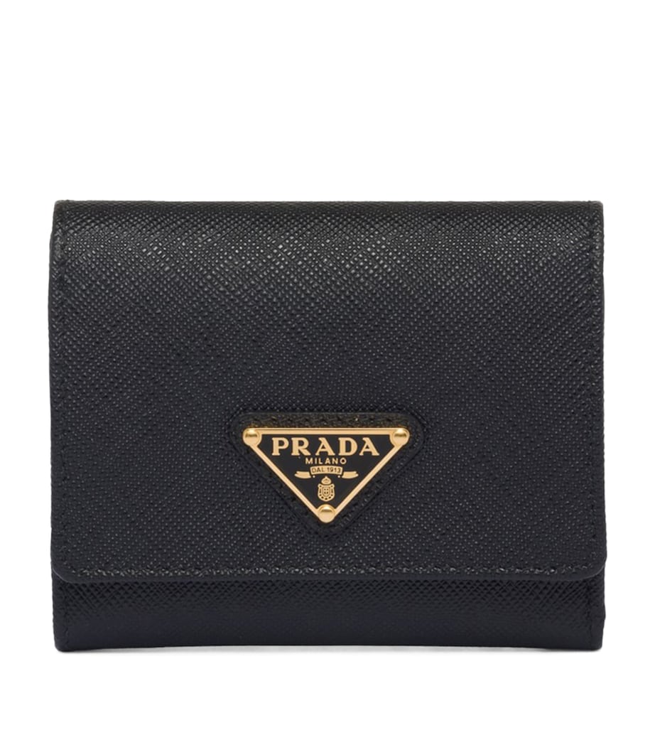 Small Saffiano Leather Bifold Wallet F0002 Image 1