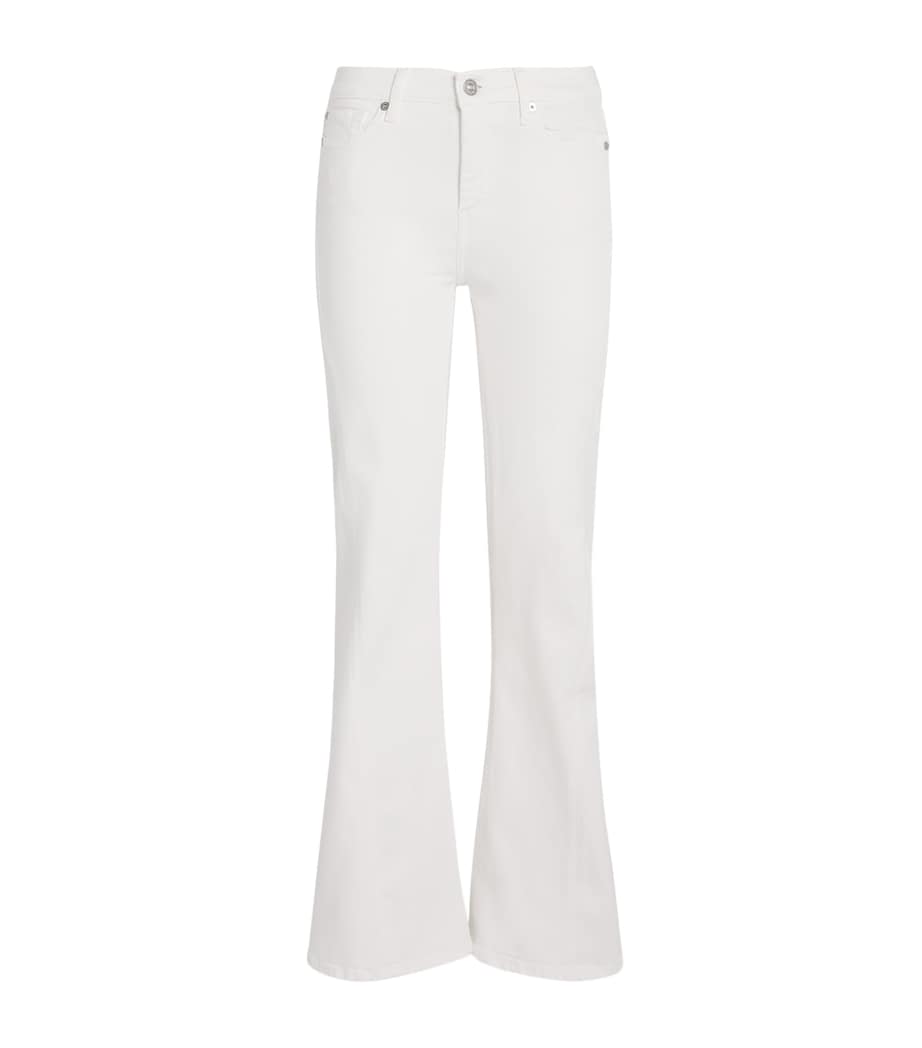 Dojo Tailorless Flared Jeans WHITE Image 1