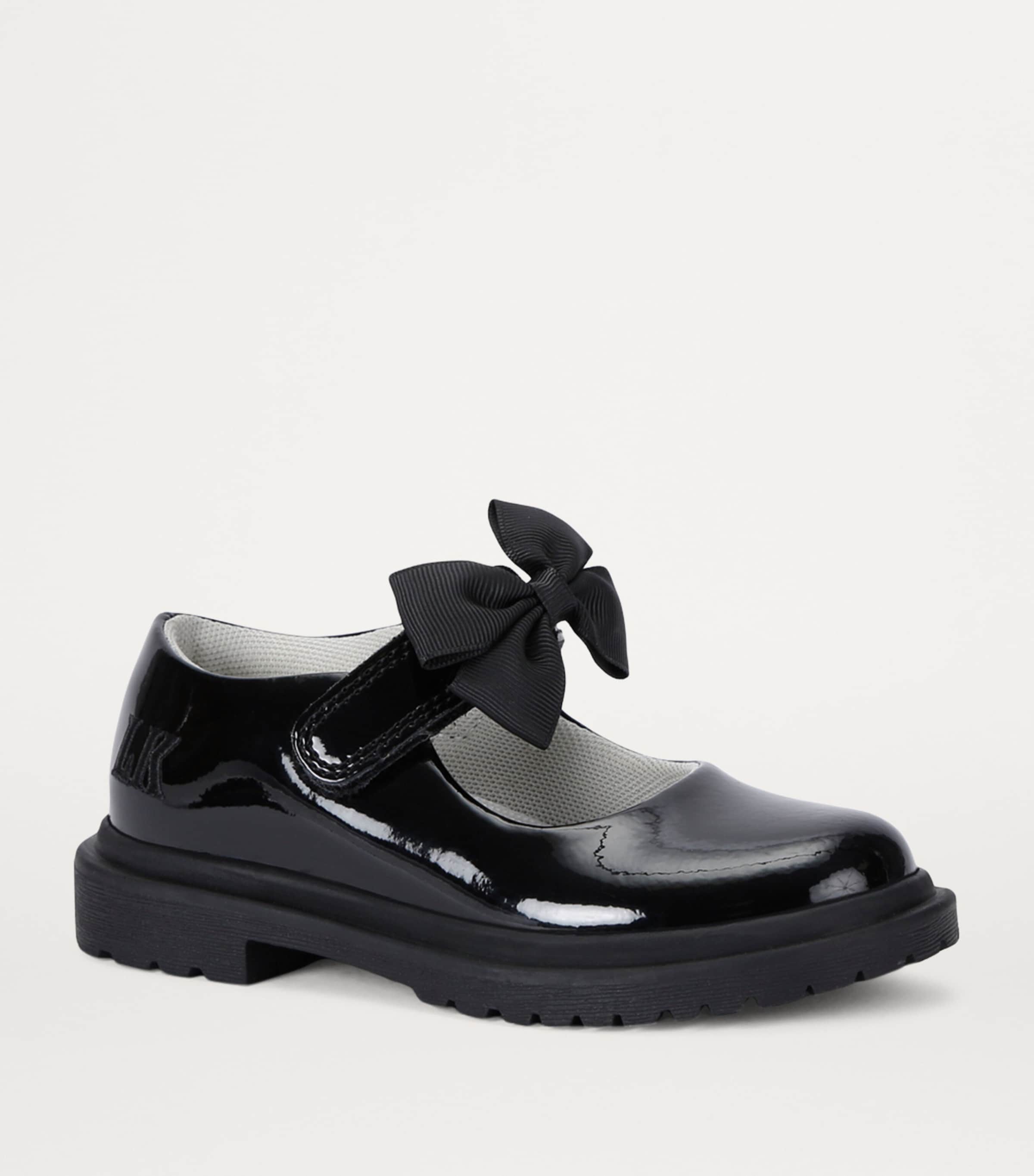 Patent Leather Mia School Shoes BLACK Image 3