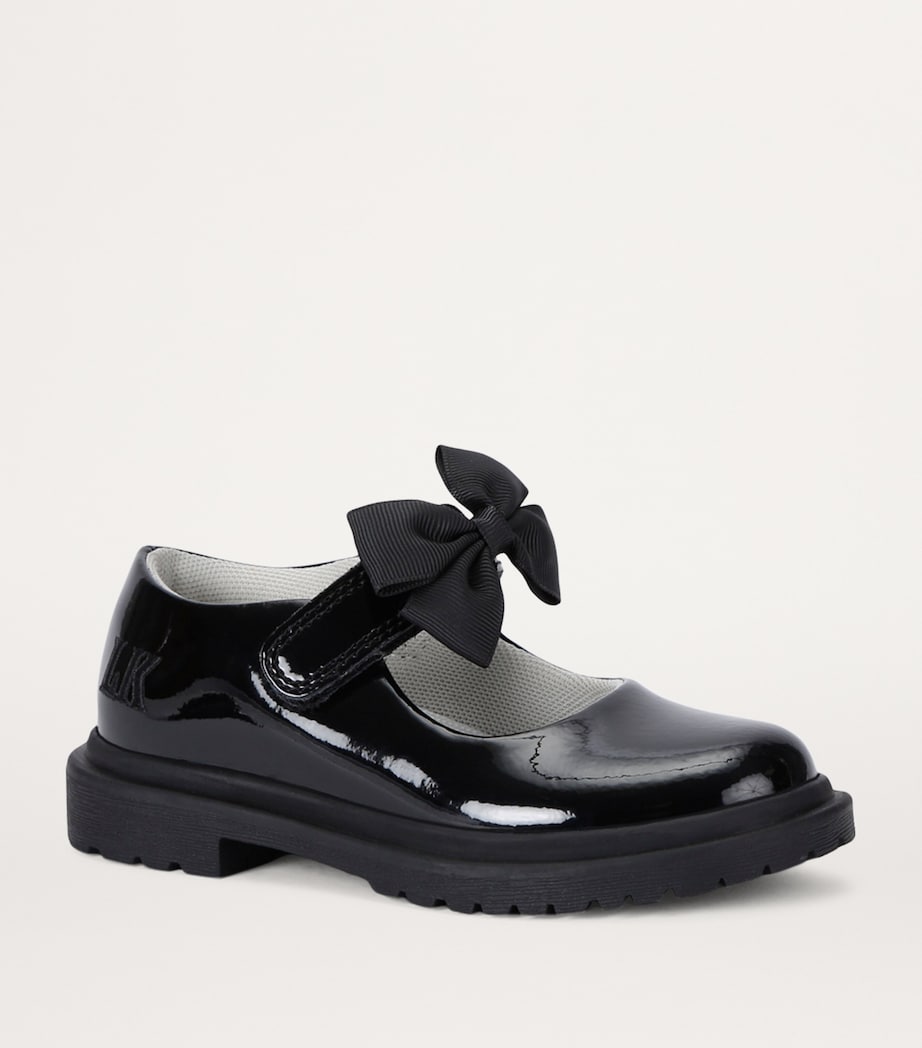 Patent Leather Mia School Shoes BLACK Image 3