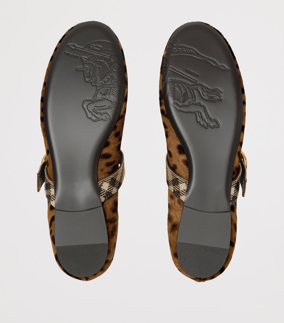 Burberry Leopard Print Robin Ballet Flats Leopard/black Image 5
