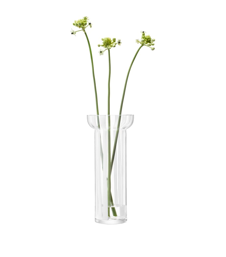 Stripe Vase (31.5cm) WHITE Image 2