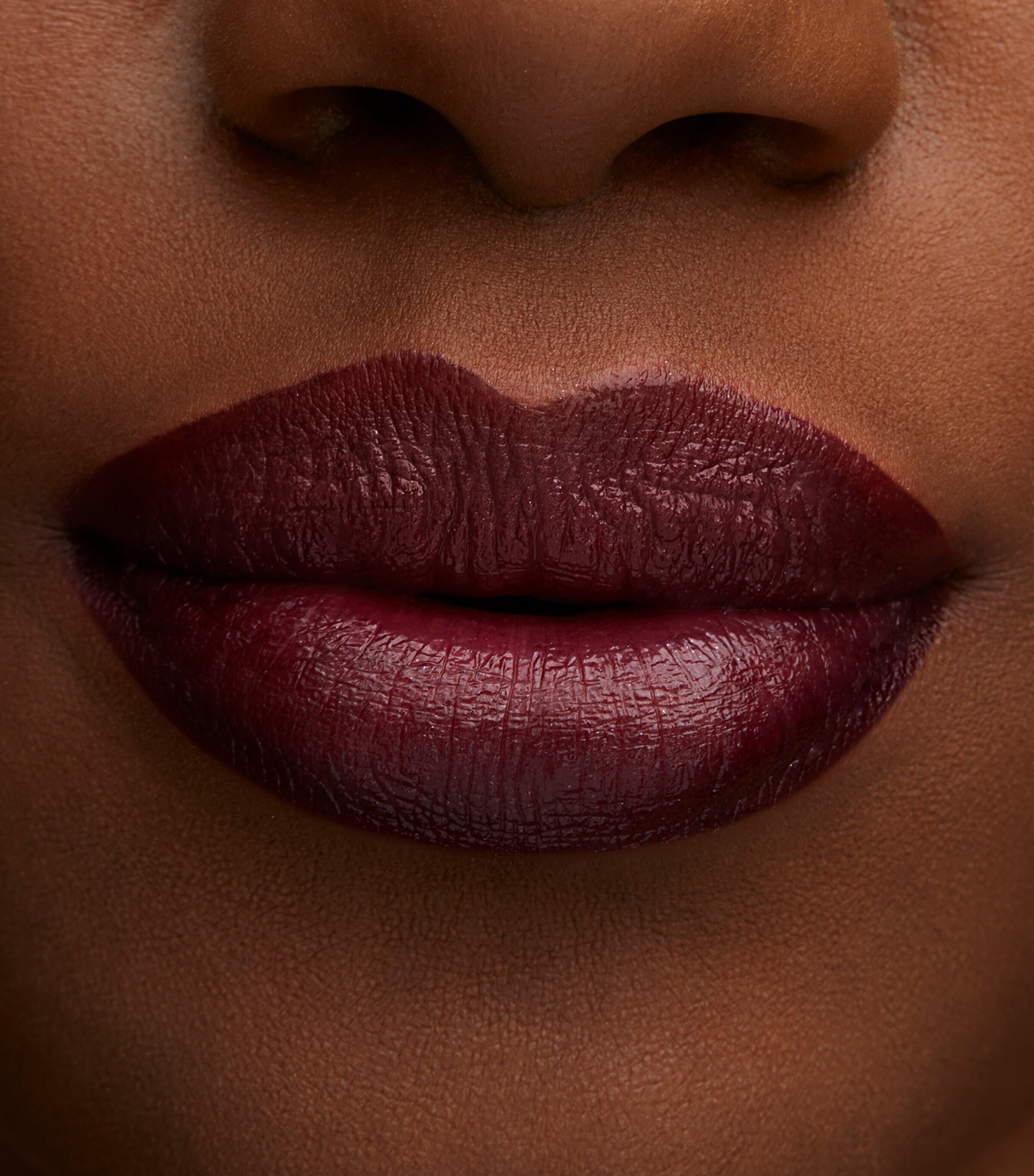 MAC Lustreglass Sheer-Shine Lipstick Succumb To Plum Image 8
