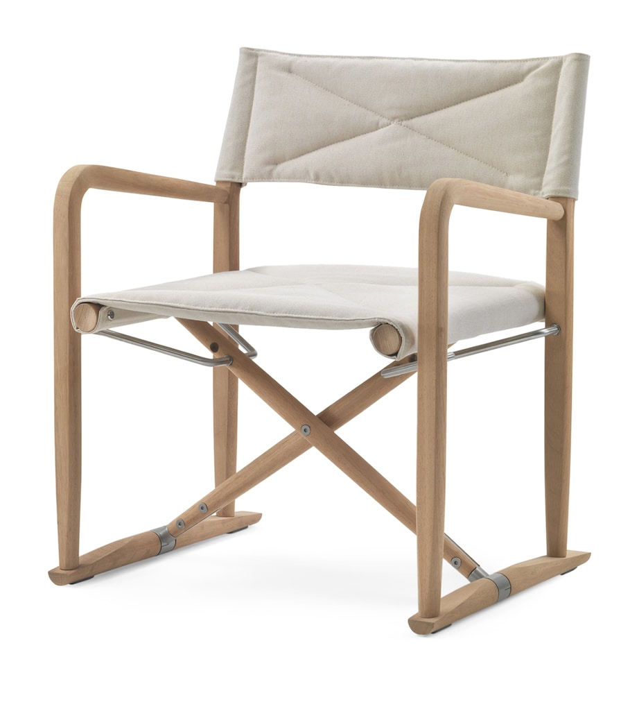 Iroko Luchino Outdoor Armchair WHITE Image 1