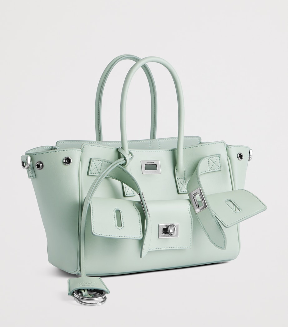 Mini Leather Bel Air Carry All Tote Bag 3837 Image 4