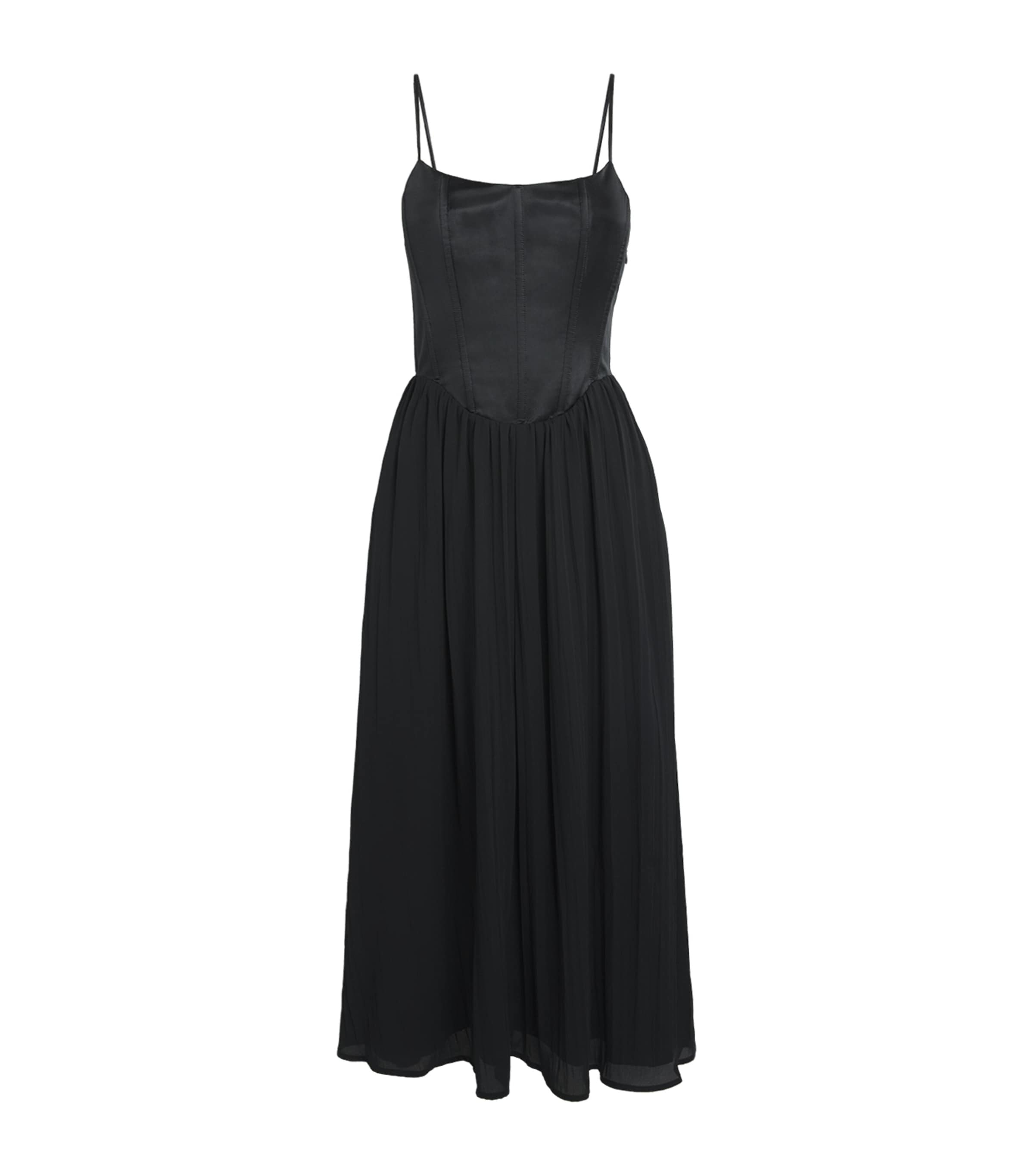 PAIGE ELKE MIDI DRESS