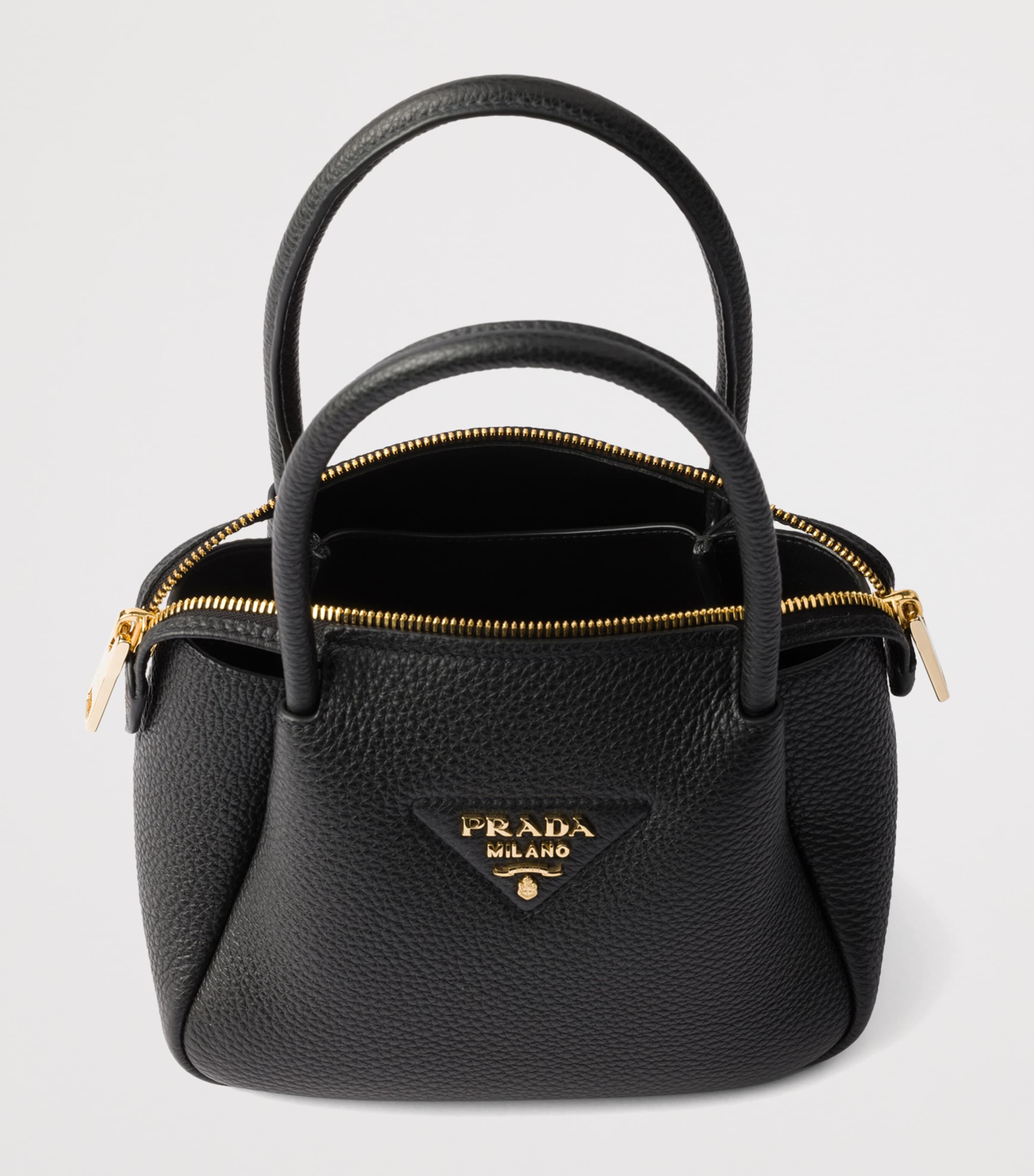 Mini Leather Top-Handle Bag F0632 Image 4