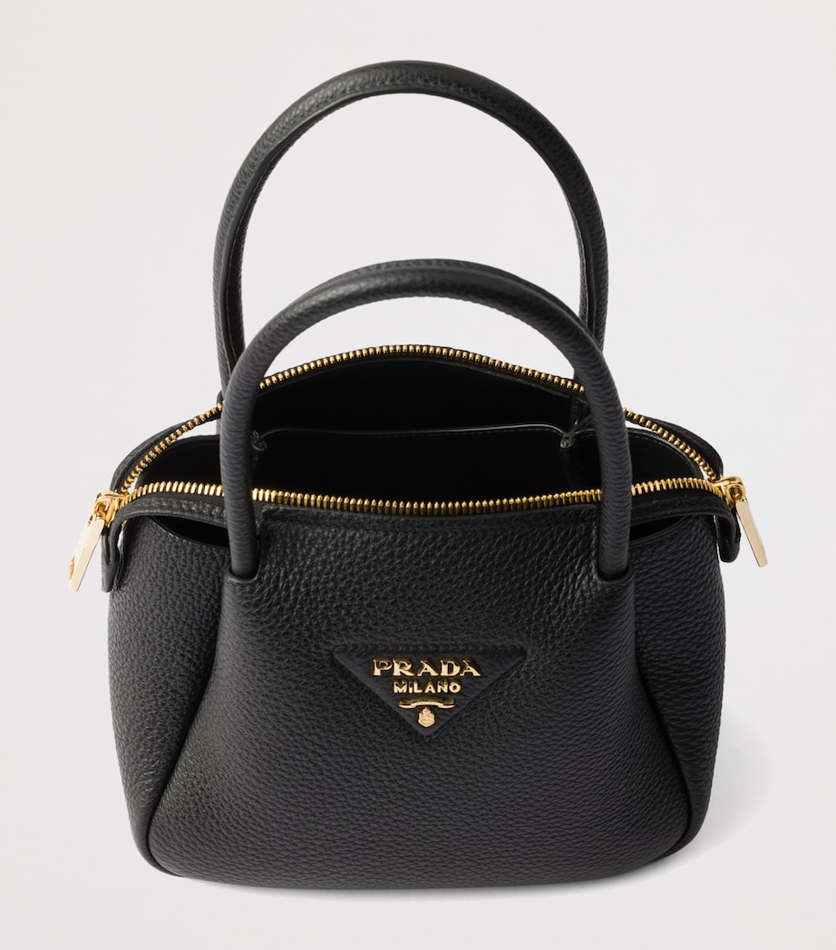 Mini Leather Top-Handle Bag F0632 Image 4