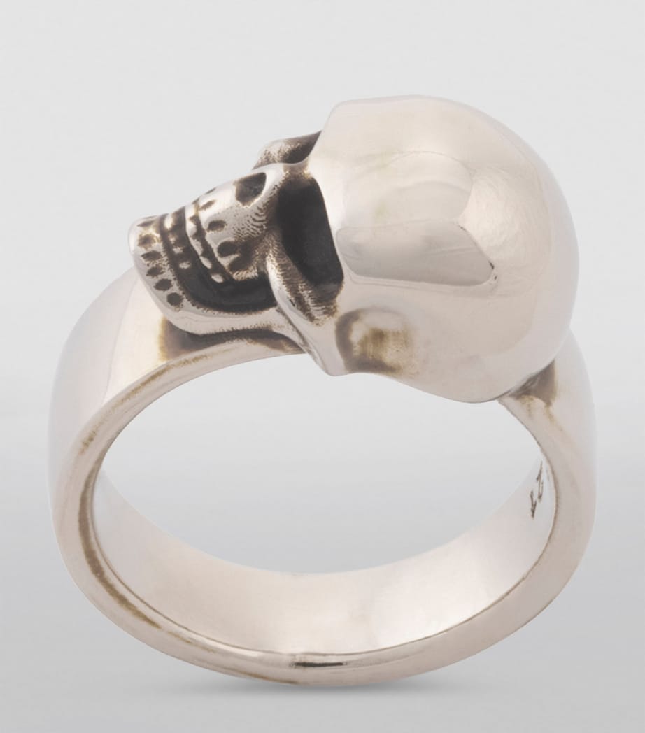 Brass Skull Ring 0446 Image 5
