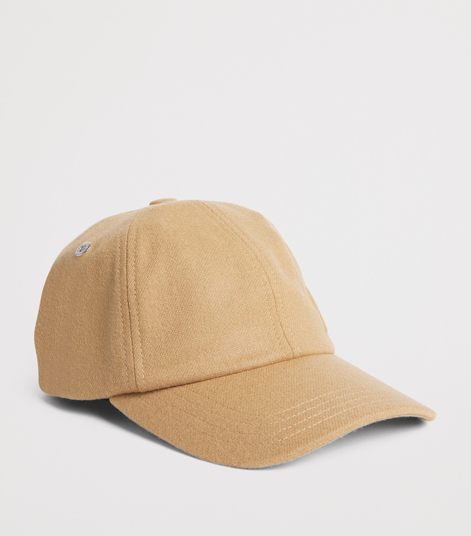 Wool Logo Cap 280 - CAMEL Image 2