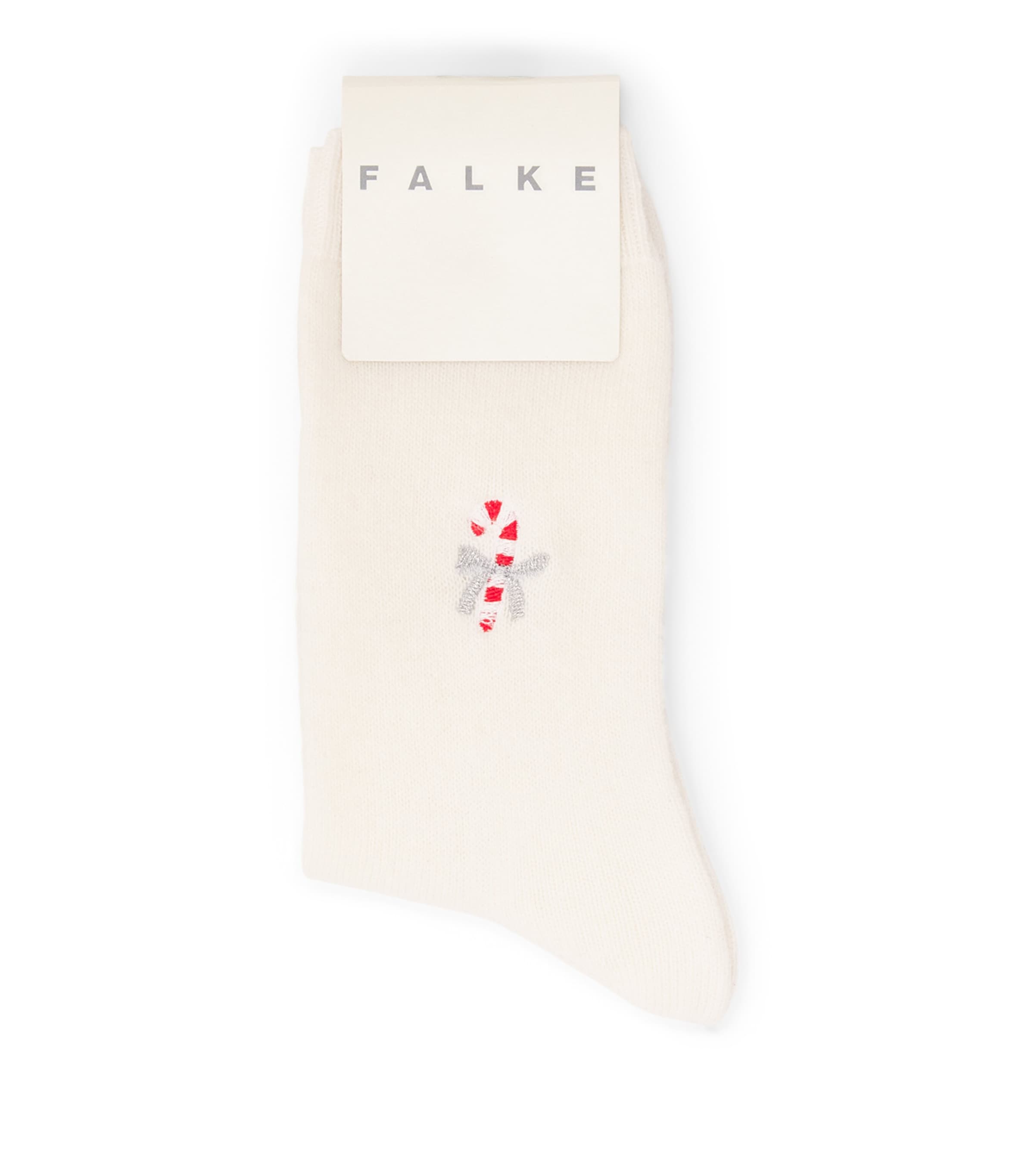 Falke Womens Cosy Wool Socks Off White Image 1