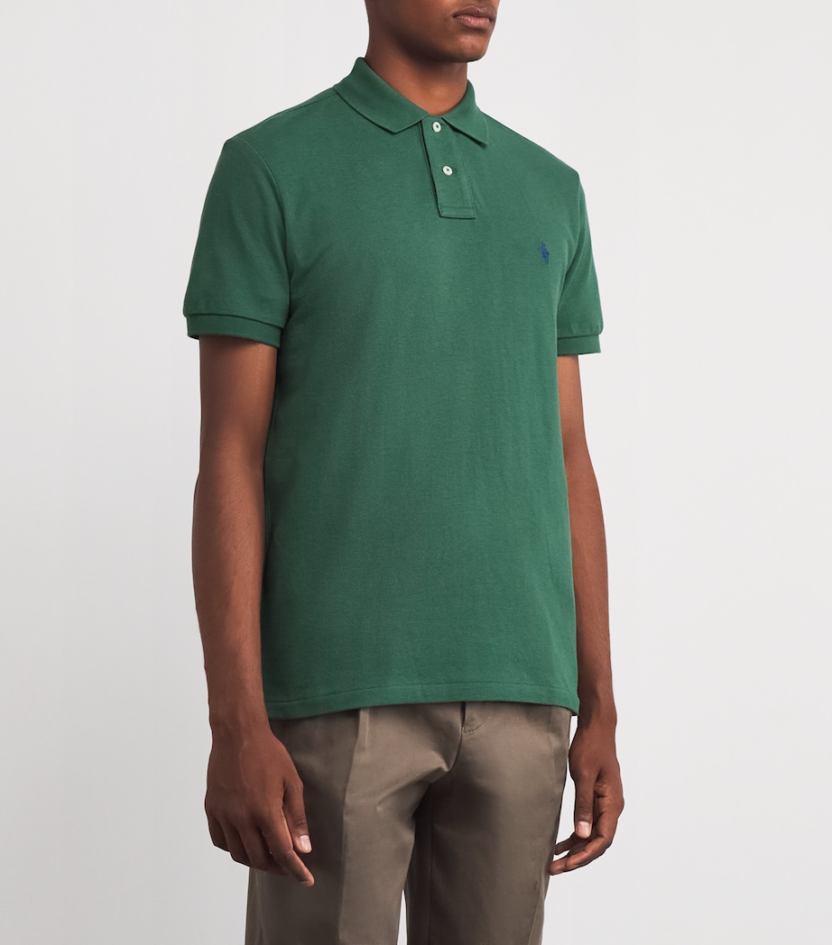 Cotton Pony Polo Pony Shirt GREEN Image 3