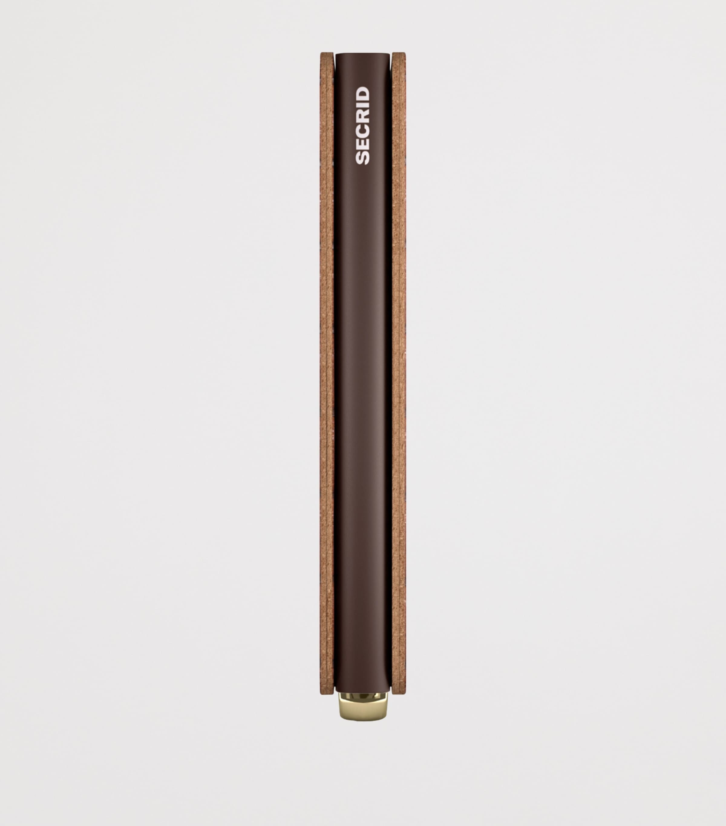 Embossed Leather Slimwallet COGNAC Image 3