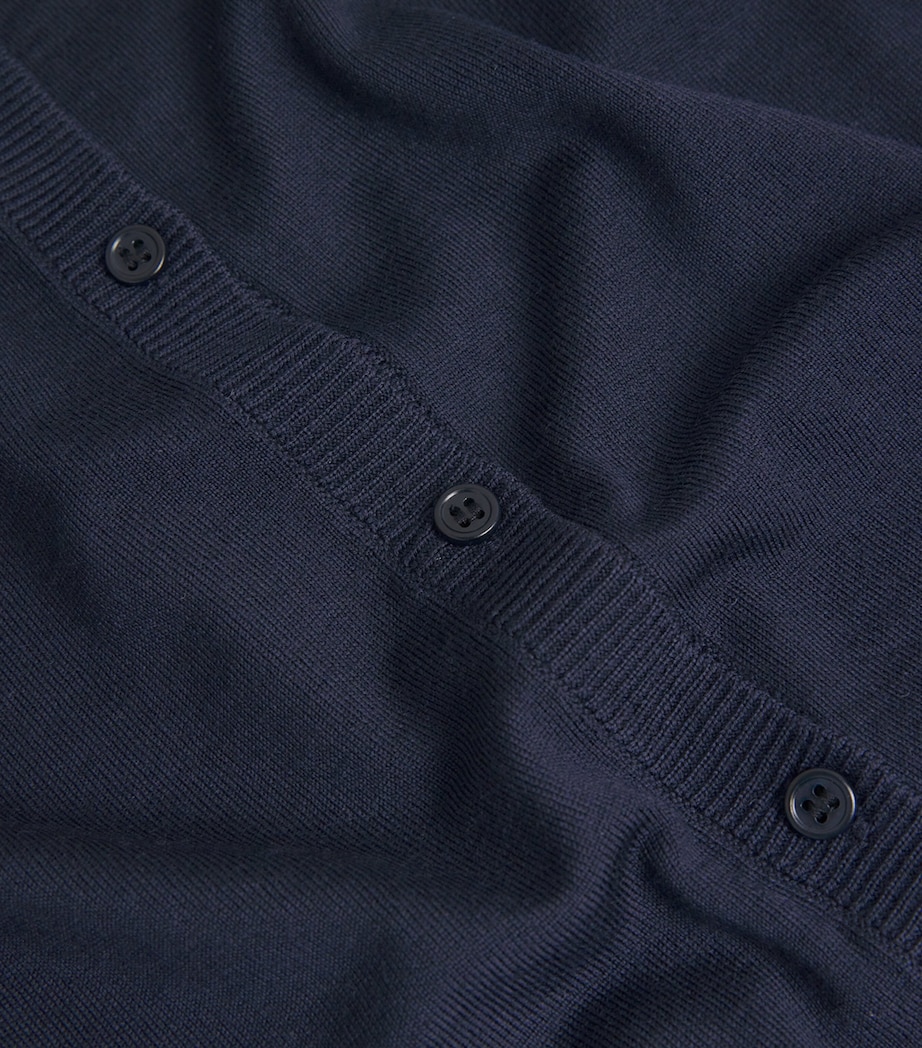 Virgin Wool Cardigan ULTRAMARINE Image 5