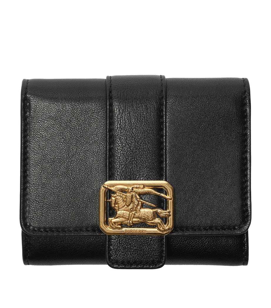 Burberry Leather Rider Wallet Black Image 1