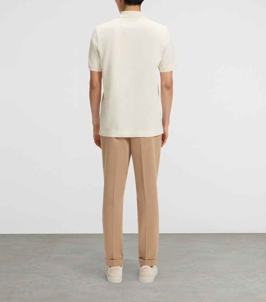 Cotton-Silk Polo Shirt 118 Image 3