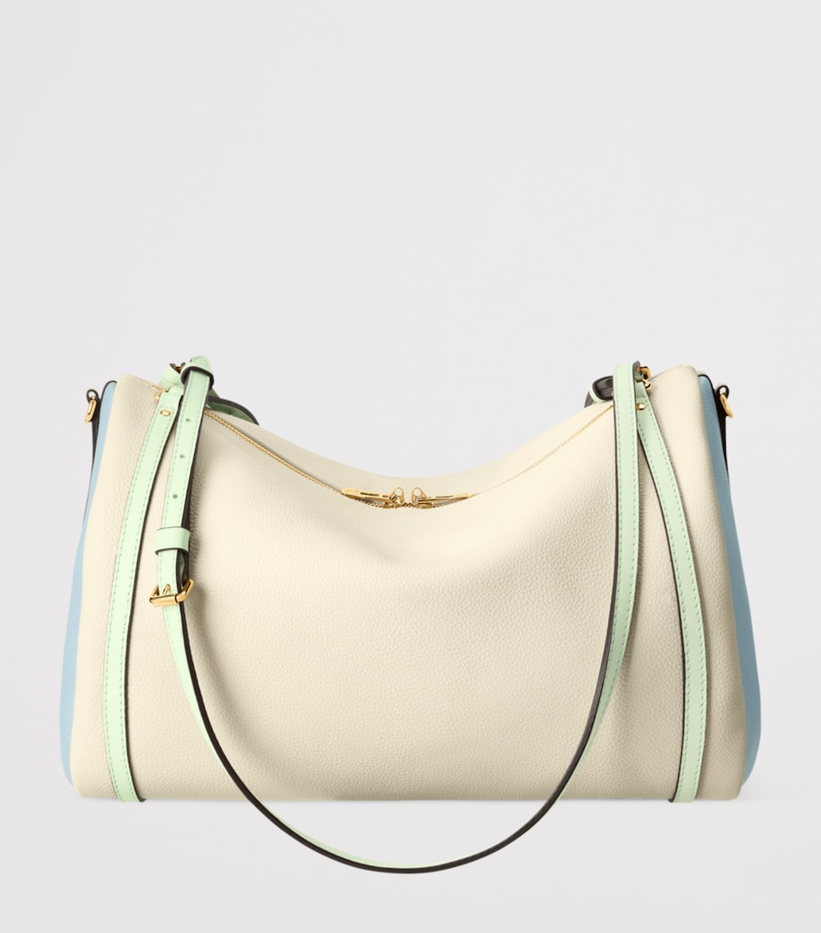 Calfskin Express PM Shoulder Bag BROWN Image 7