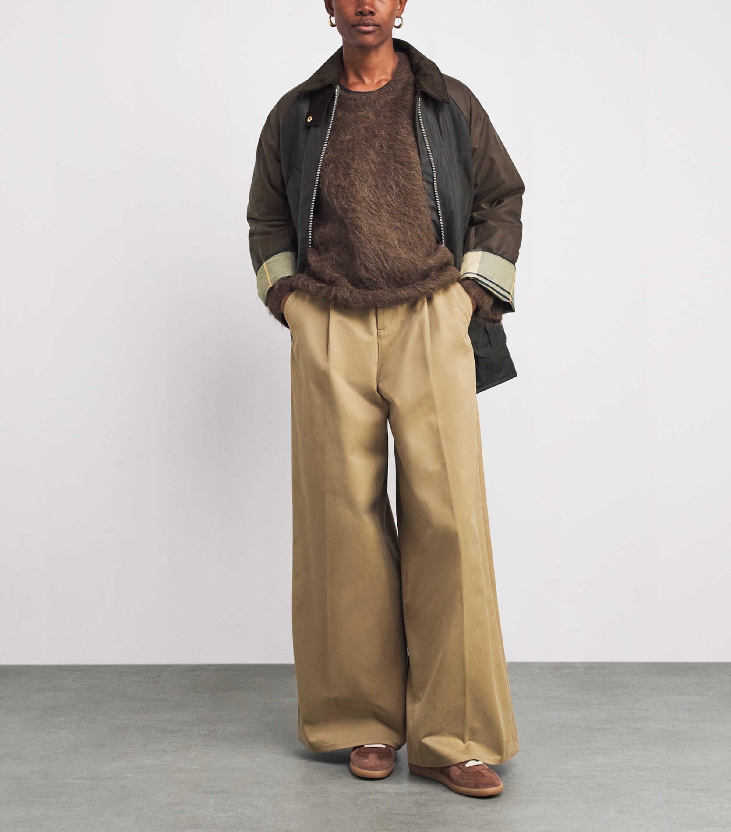 Waxed Kettlewell Jacket ARCH OLV/BCH/ANCTRTN Image 2