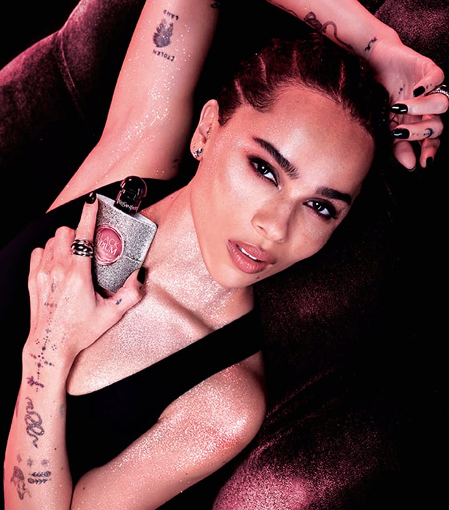 Black Opium Glitter Eau de Parfum (30ml) NO COLOUR Image 3