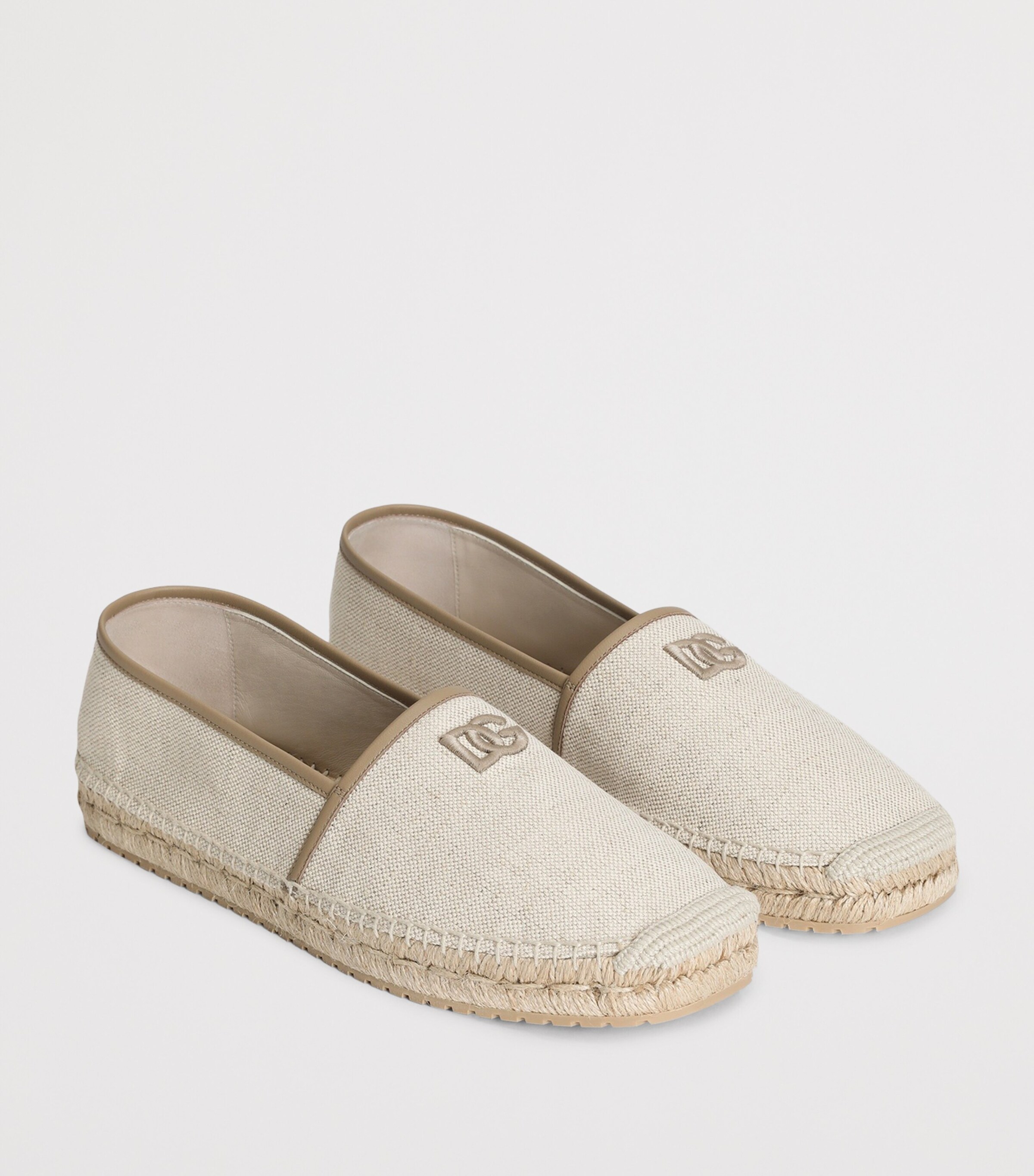 Dolce&Gabbana Logo Espadrilles Ivory/sand Image 2