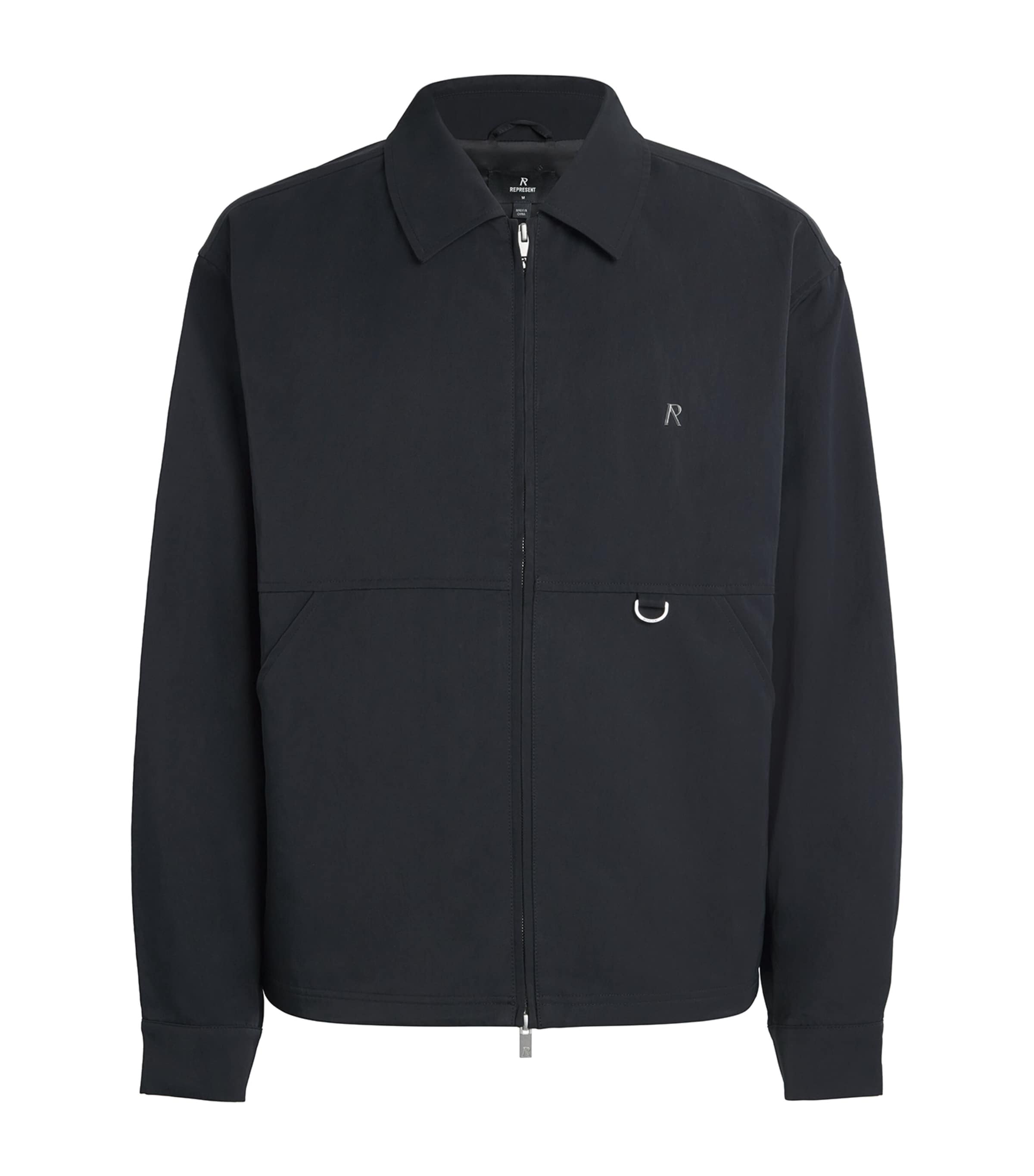 Represent Technical Overshirt In Black