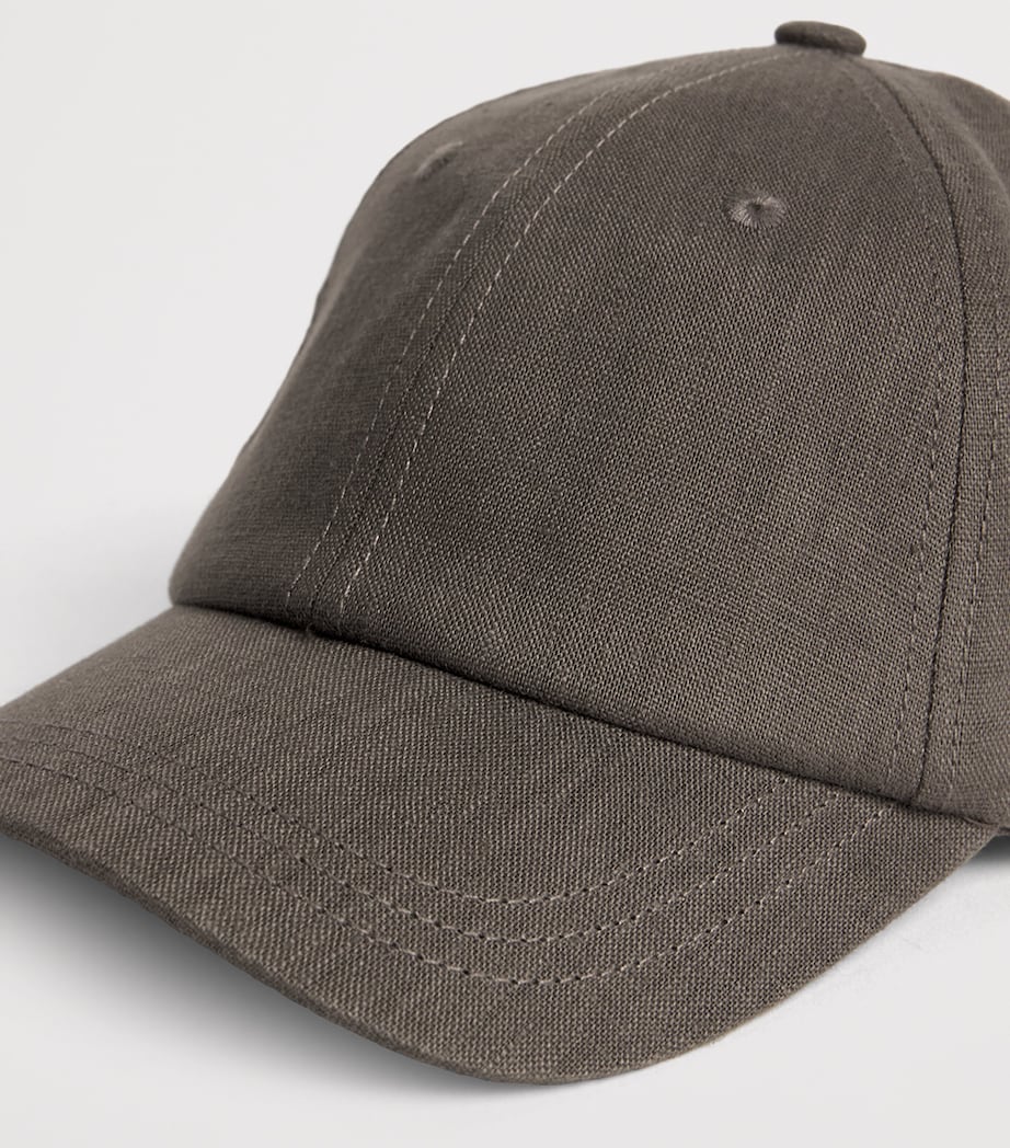 Frescobol Carioca Linen Fernando Baseball Cap Seawood Image 4