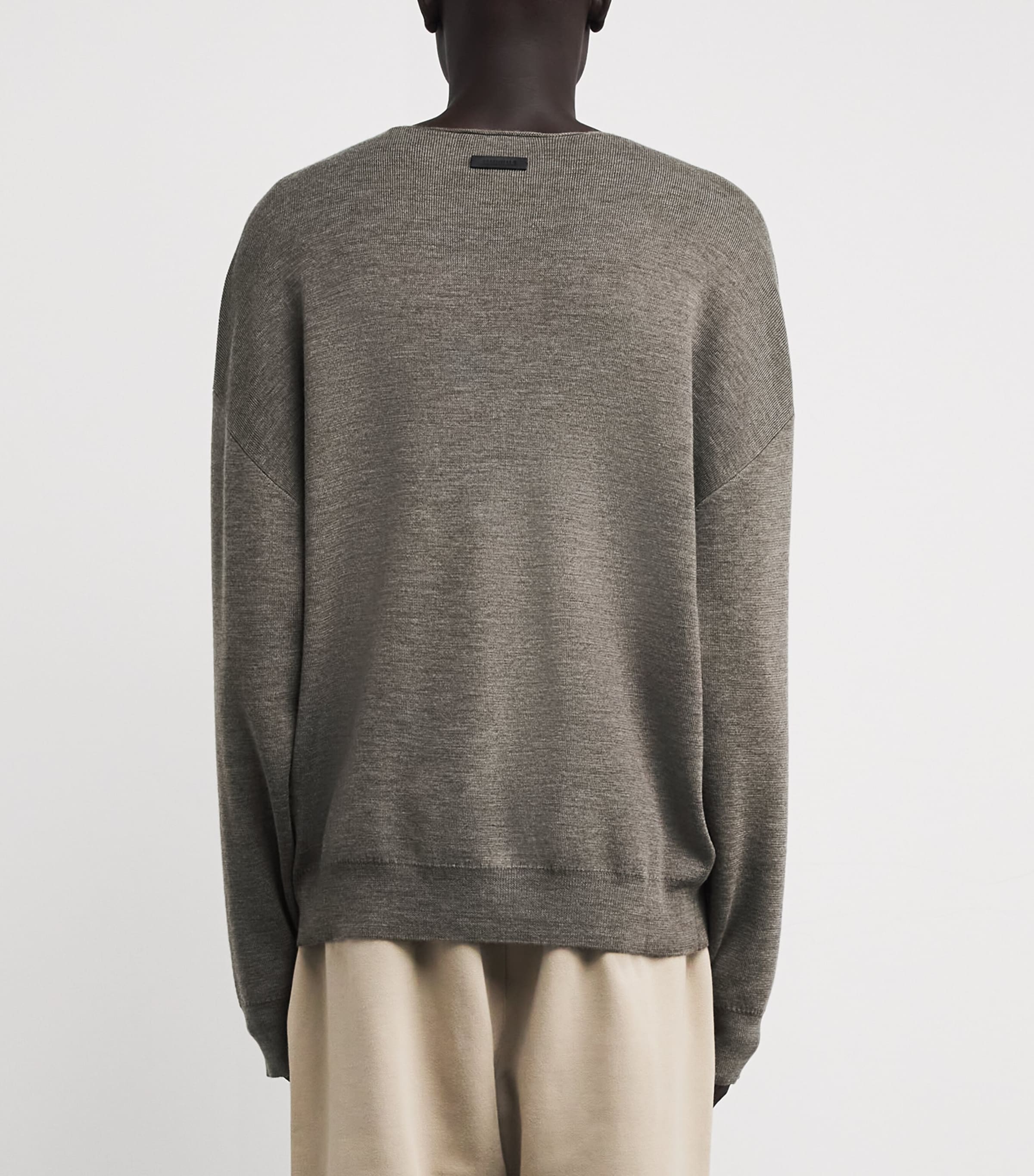 Merino Wool Sweater HOMESTEAD HEATHER Image 4