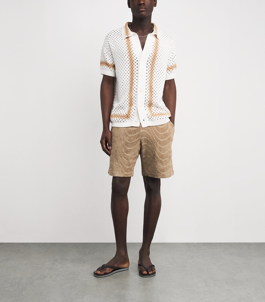 Cotton Crochet Marques Cardigan 593-IVORY Image 2