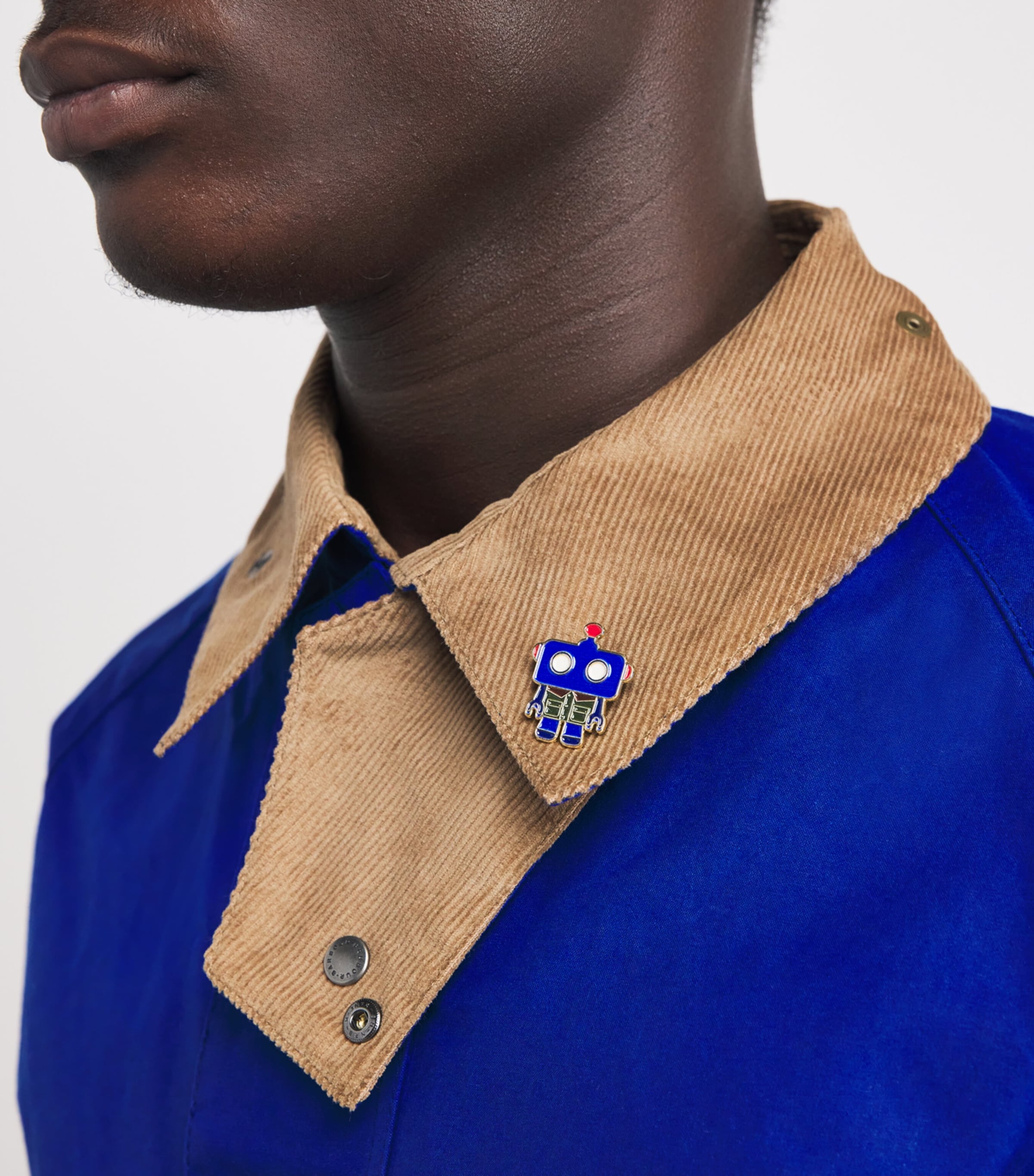 Barbour x Paul Smith Robot Brooch Image 2