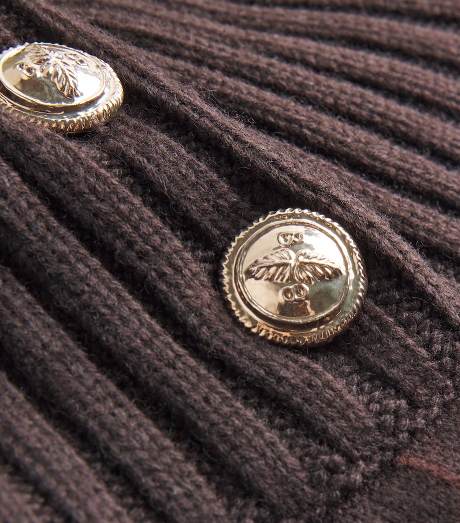 Cashmere Cape 668 DARK BROWN Image 5