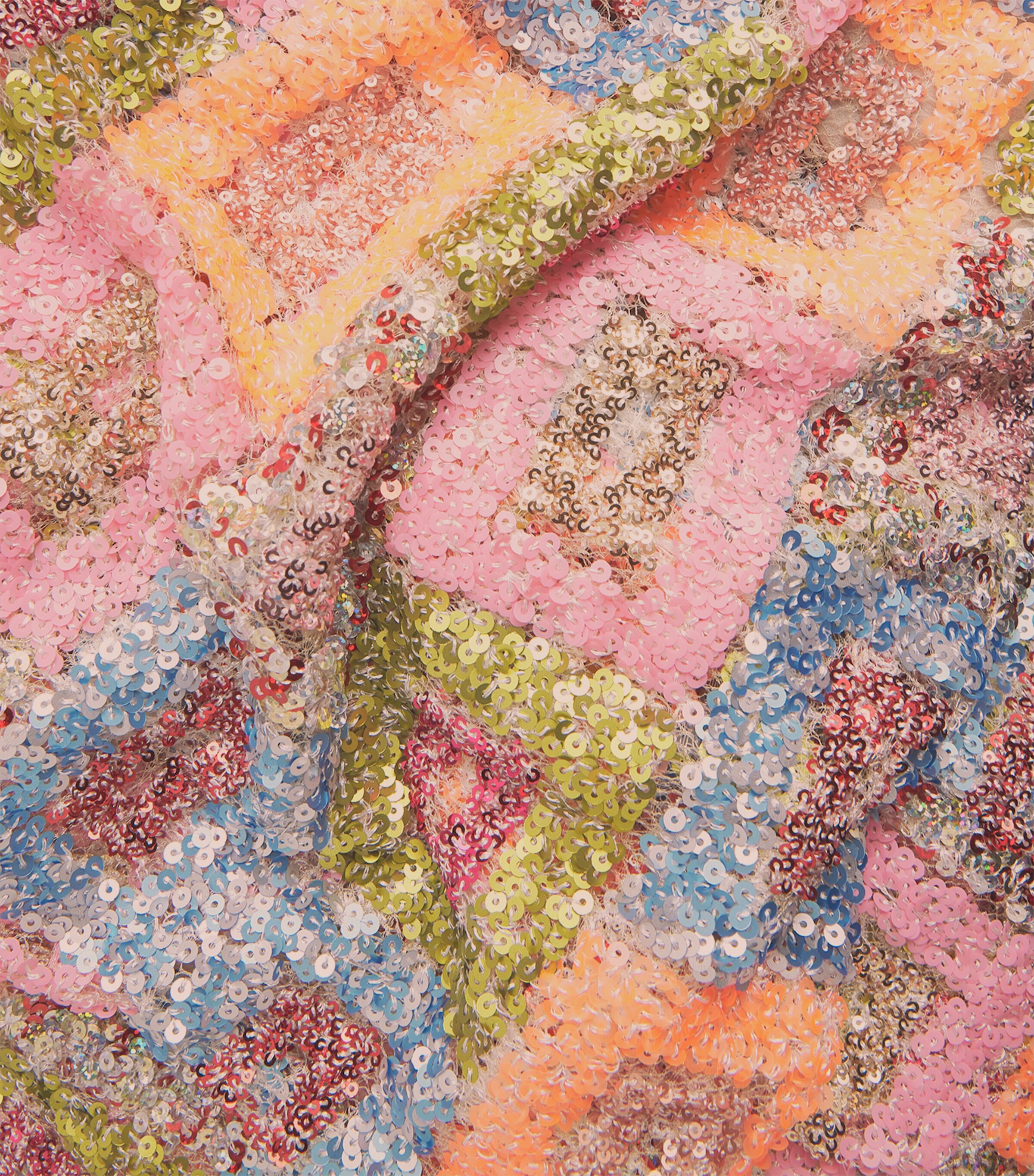 Sequinned Bermuda Kaftan MULTICOLOR Image 5