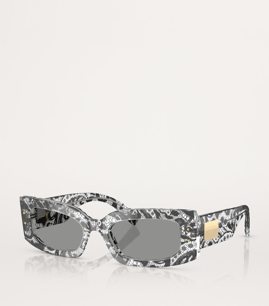 Dolce&Gabbana Acetate Rectangular Sunglasses Image 2