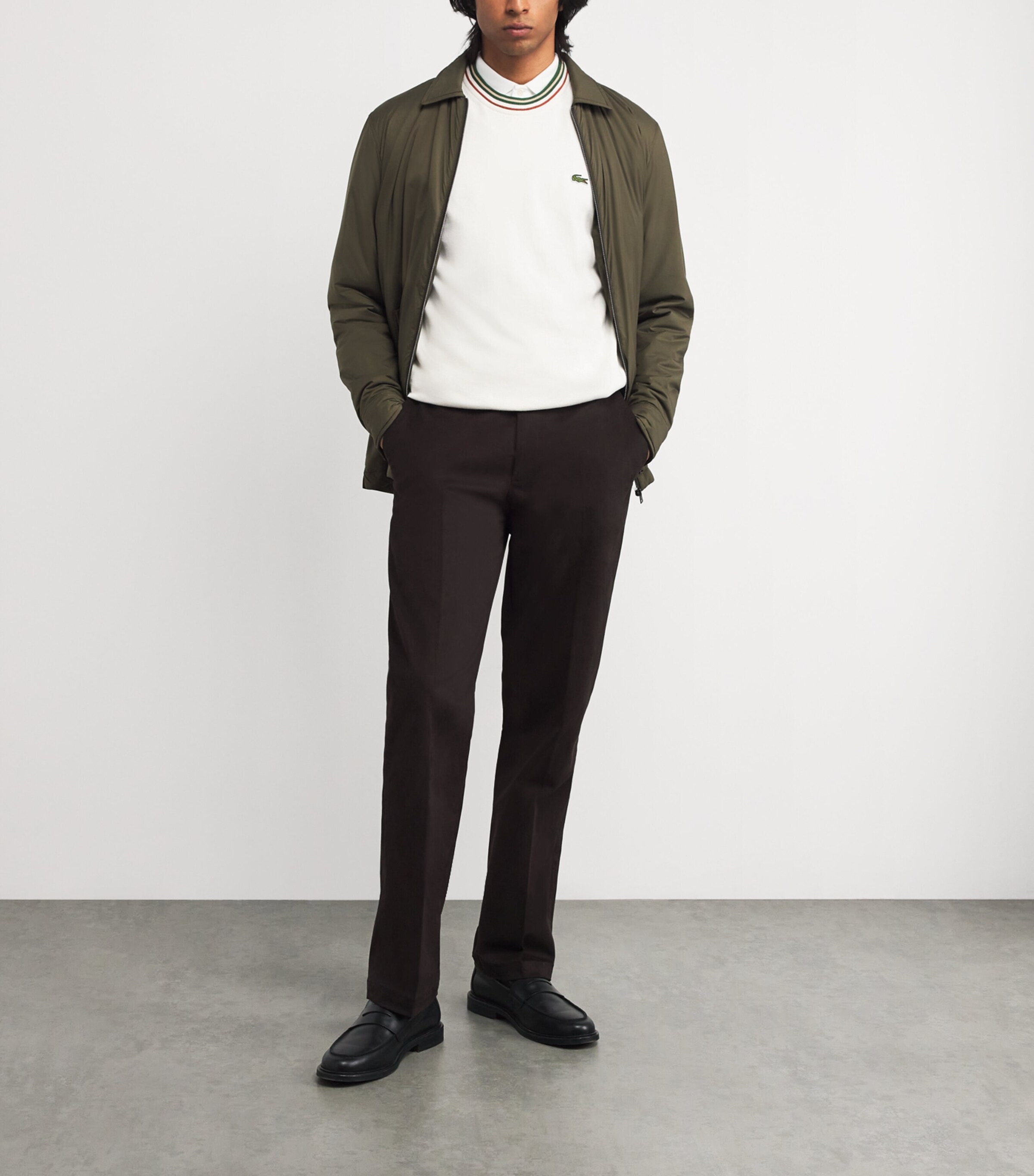 Lacoste Cotton Stripe Logo Sweater | Men New In | Mens Clothing | Men Clothing | Sportswear | Sports Tops | Knitwear | Jumpers | Designers | Lacoste Lacoste Cotton Stripe Logo Sweater | Men New In | Mens Clothing | Men Clothing | Sportswear | Sports Tops | Knitwear | Jumpers | Designers | Lacoste