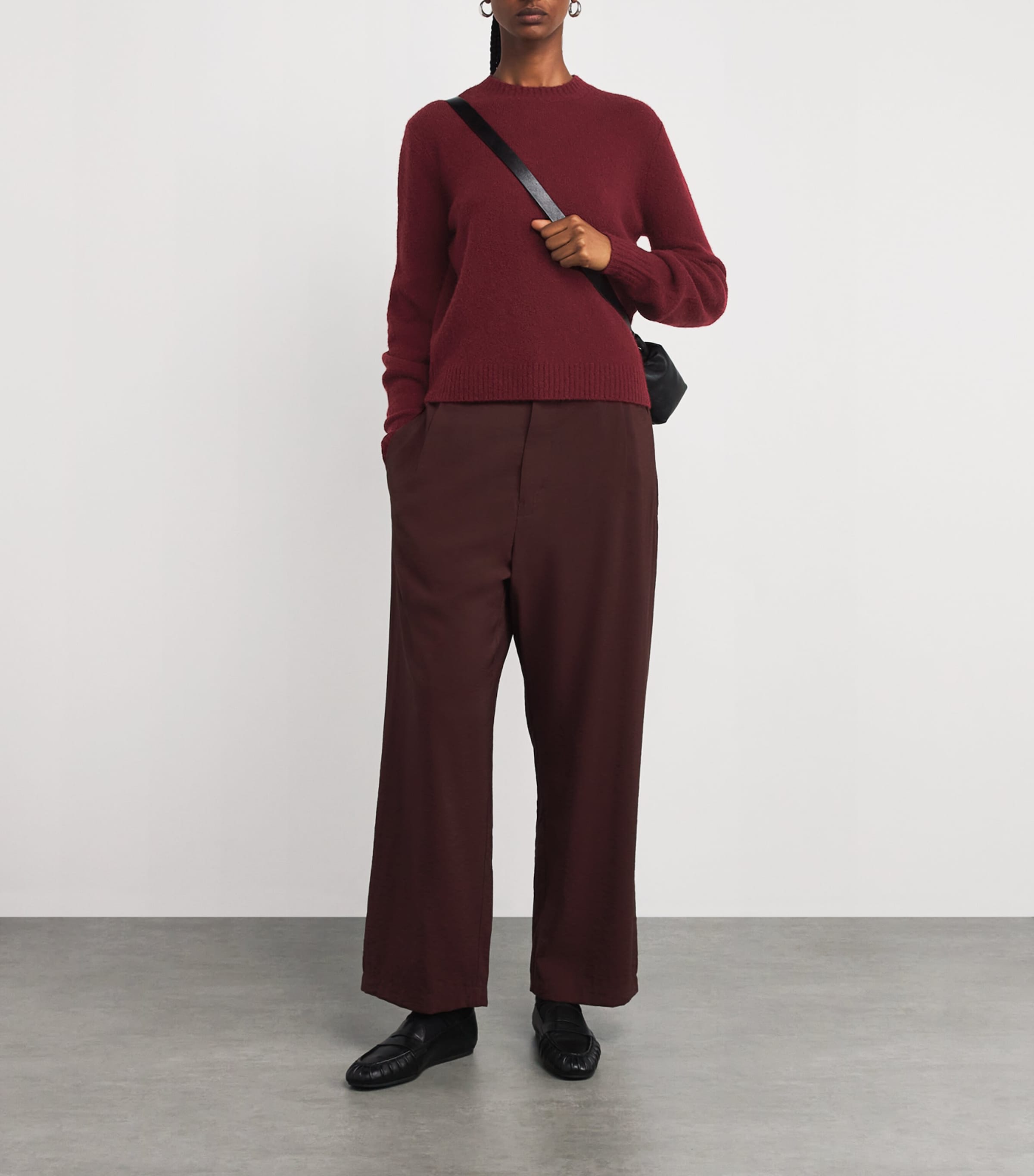 Cashmere-Blend Sweater RASPBERRY Image 2