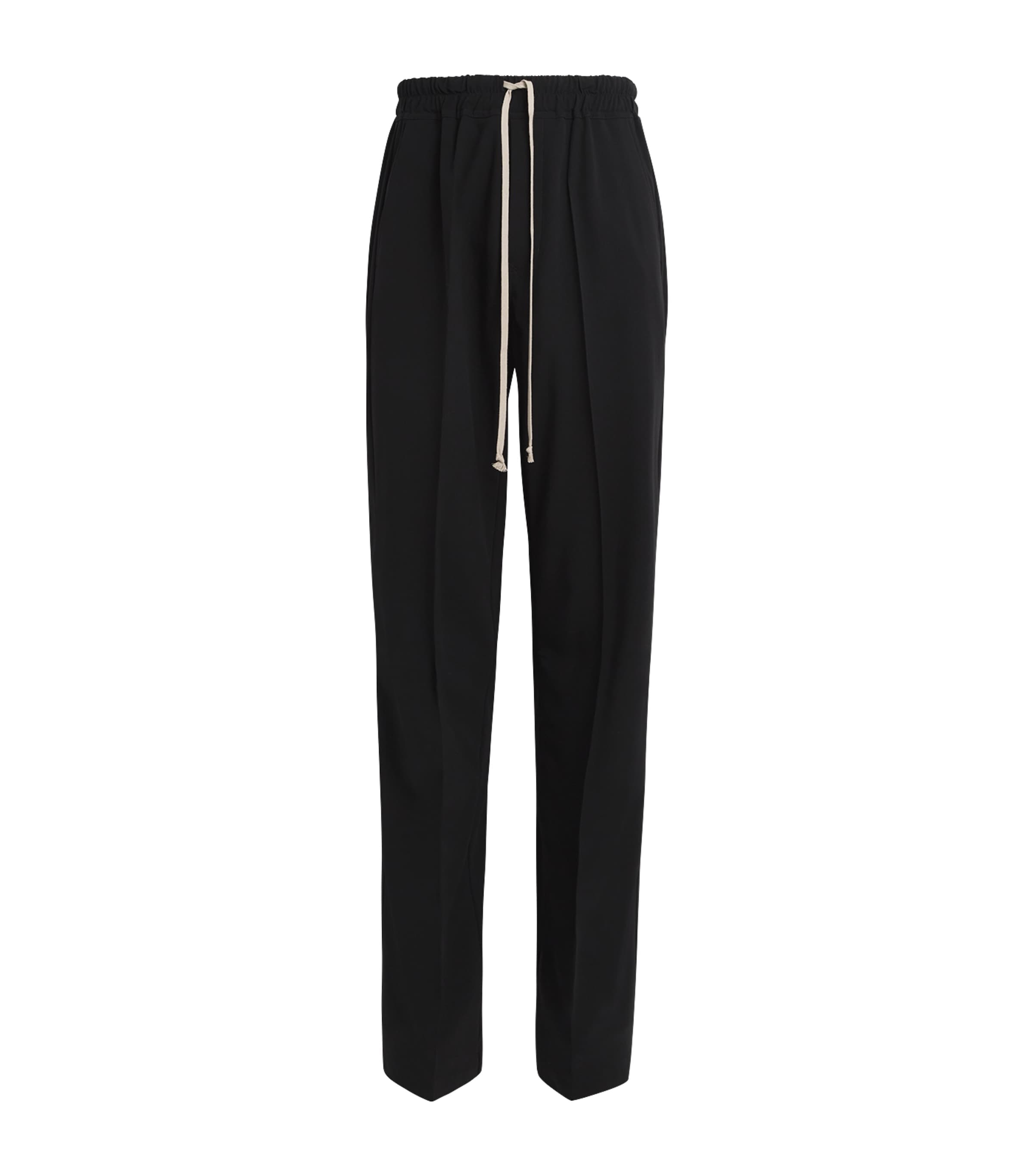 Wool Dietrich Drawstring Trousers 09/BLACK Image 1